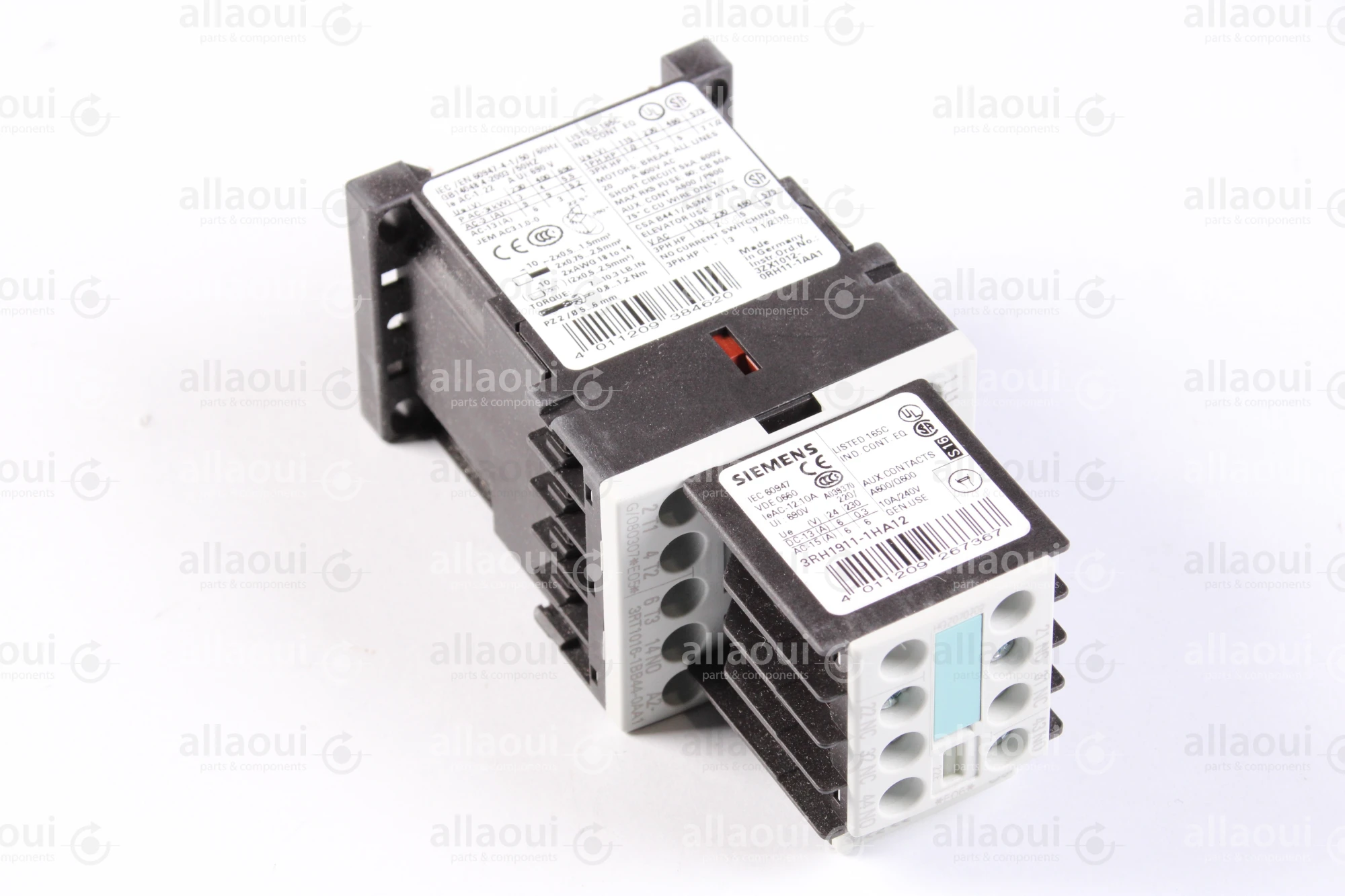 Siemens Contactor 3RH1911-1HA12+3RT1016-1BBAA-0AA1