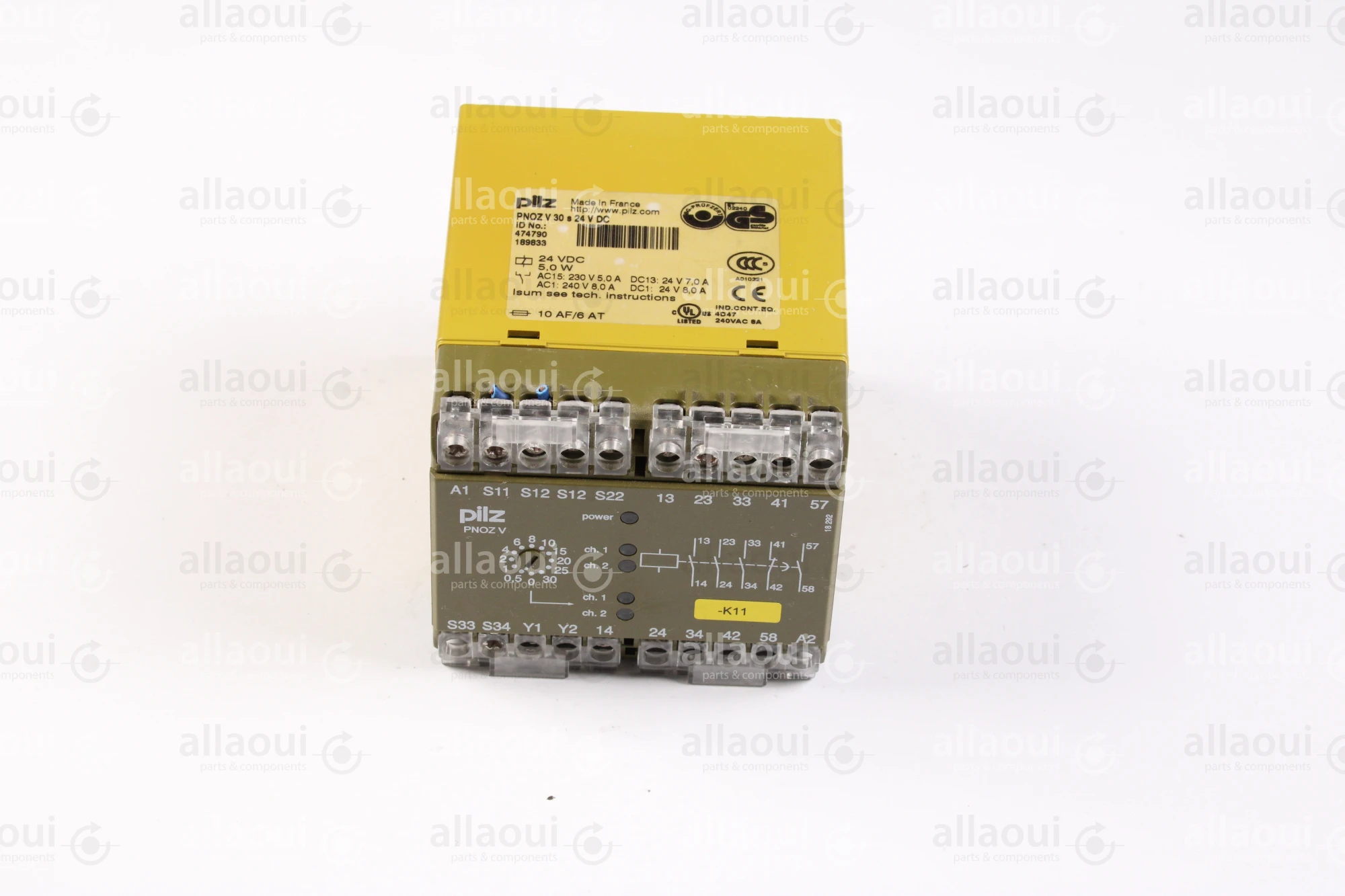 Pilz Safety Switch PNOZ-V-30S-24V-DC