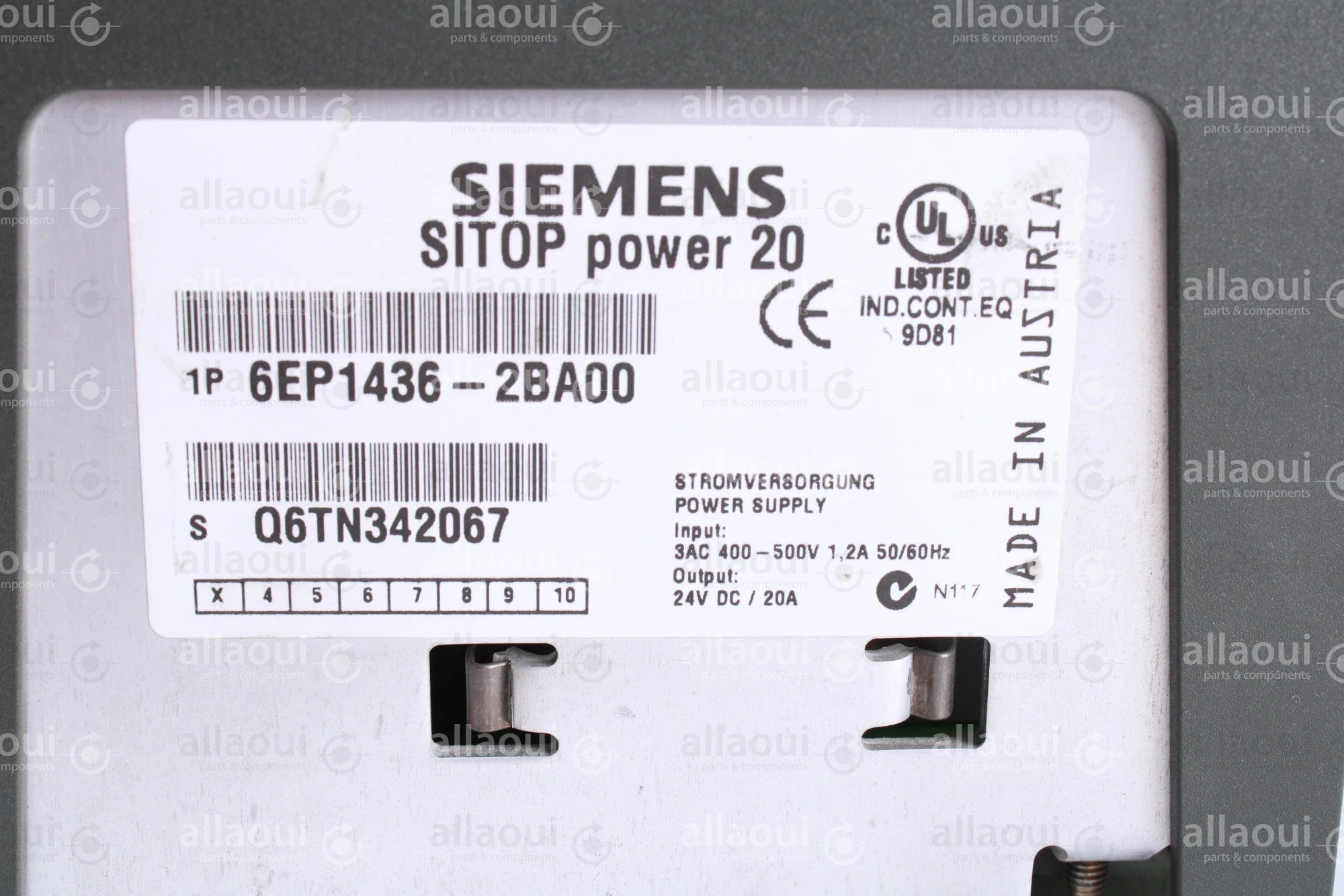 Siemens Power Supply 6EP1436-2BA00