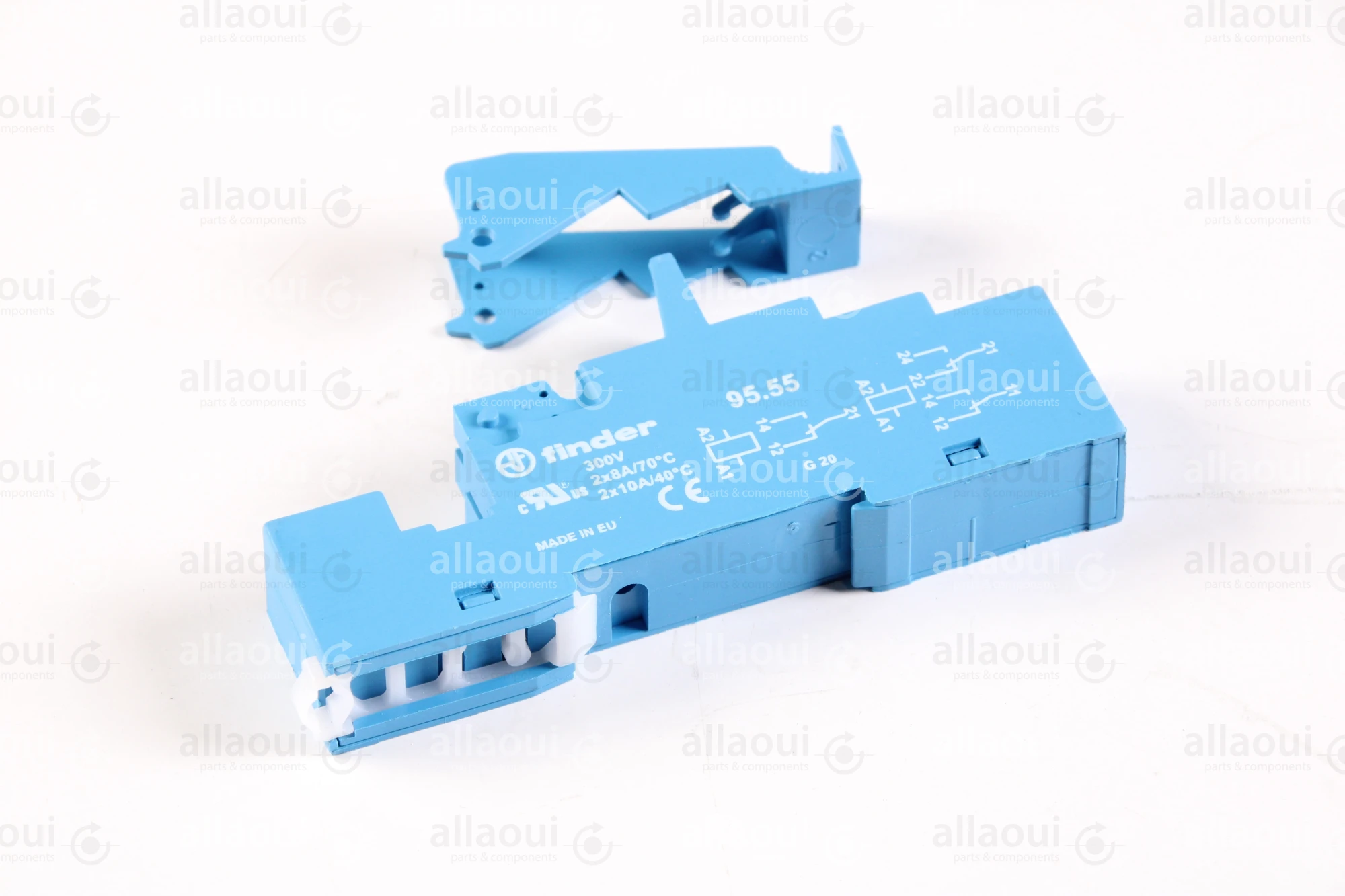 Finder Relay socket 95.55SPA