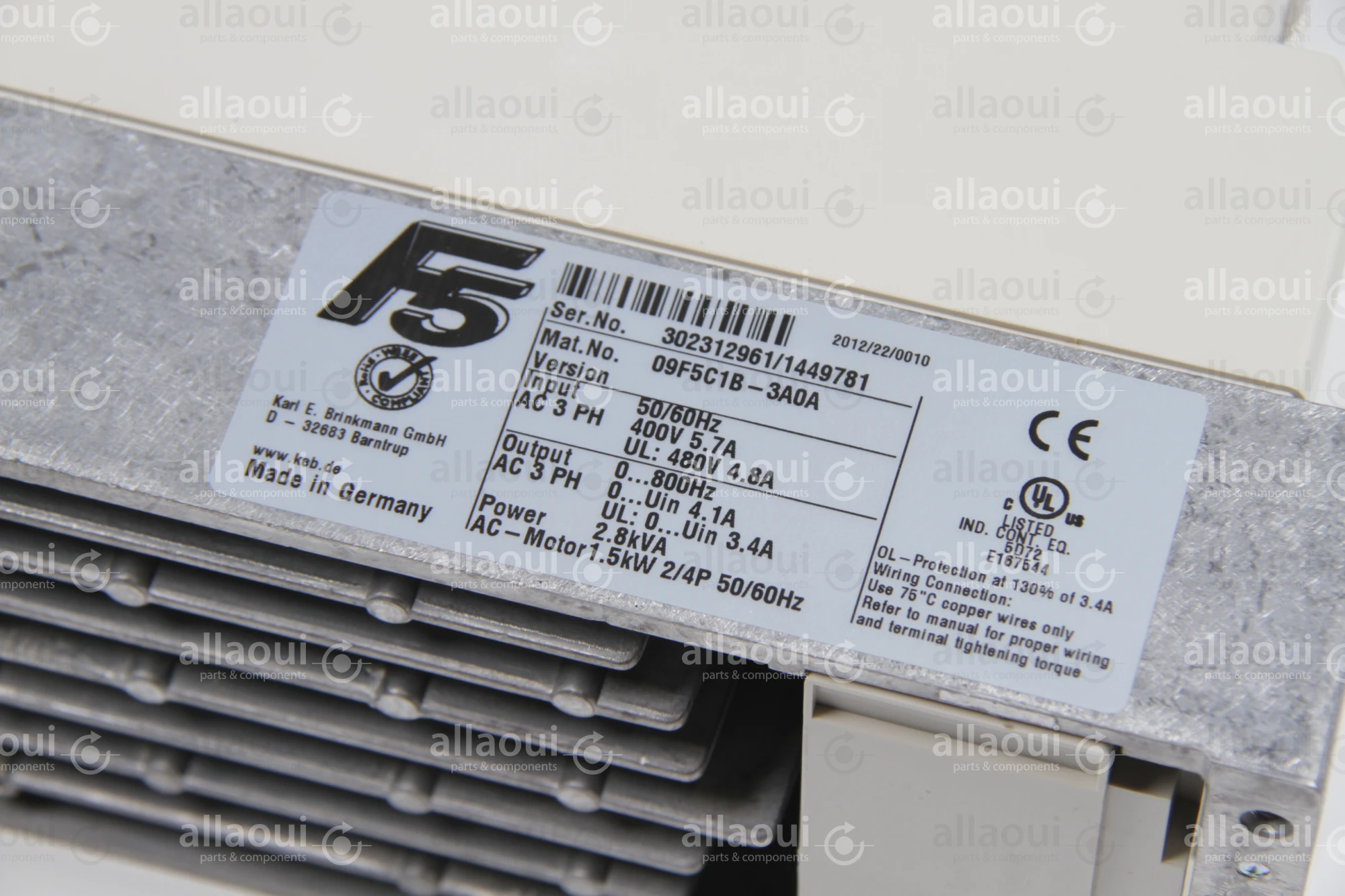 KEB Frequency Converter 09F5C1B-3A0A 09F5C1B-3A0A