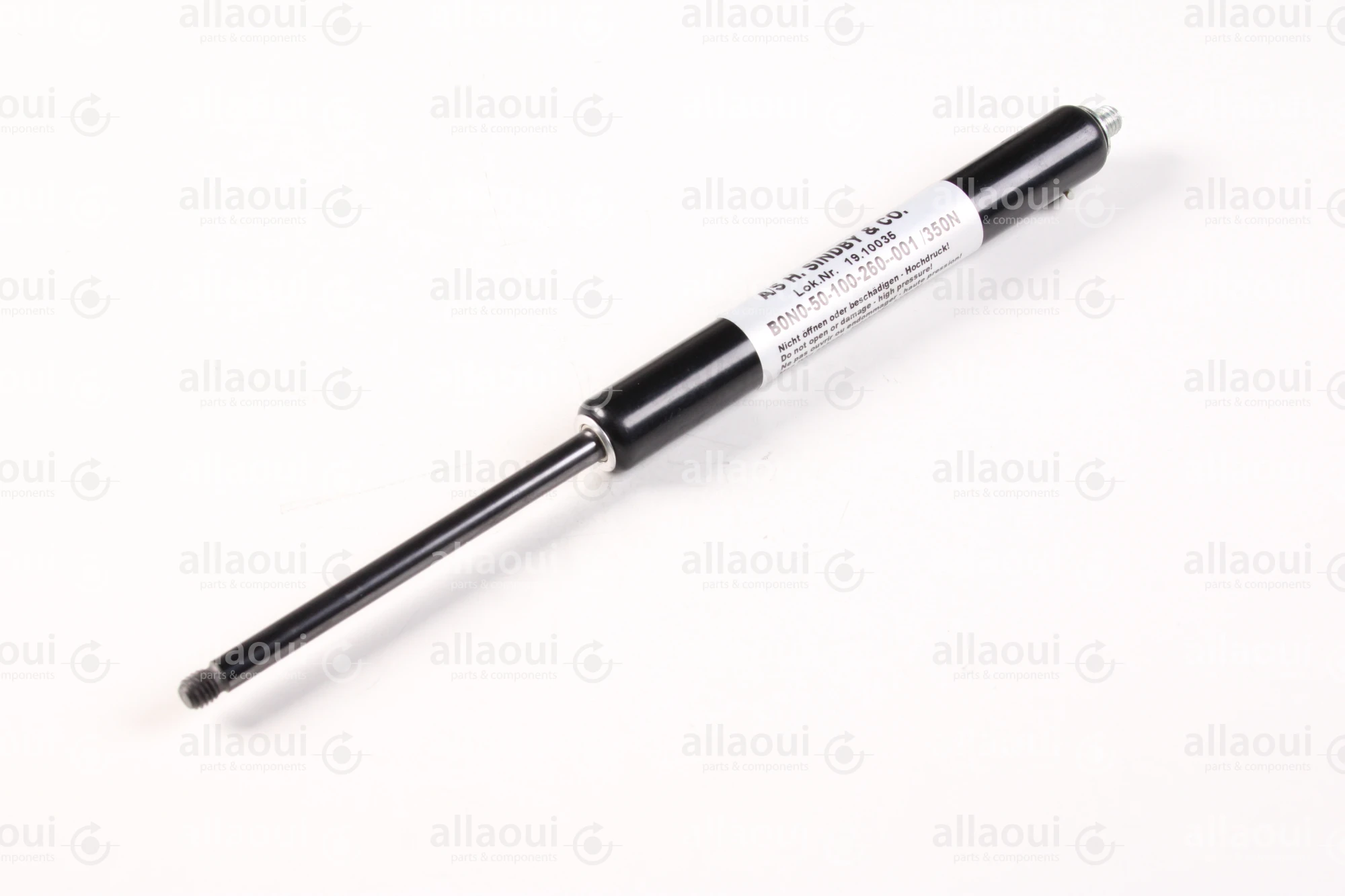 A/S H. Sindby & Co Gas Spring B0N0-50-100-260--001/350N