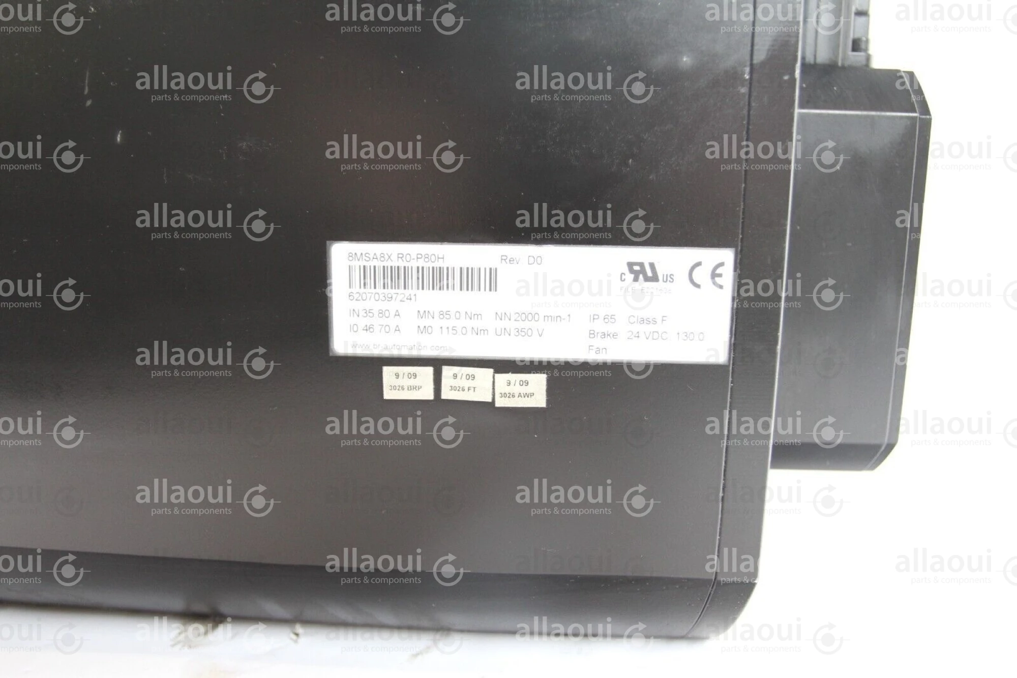 B&R Industrial Automation Motor 8MSA8X.R0-P80H