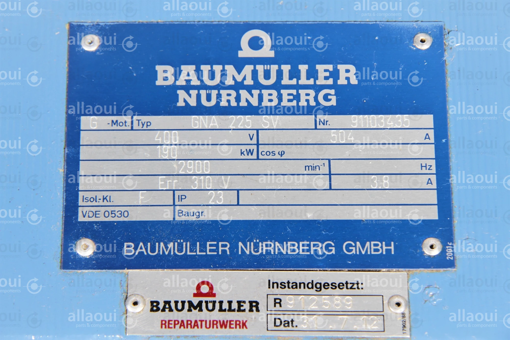 Baumüller GNA 225 SV GNA 225 SV