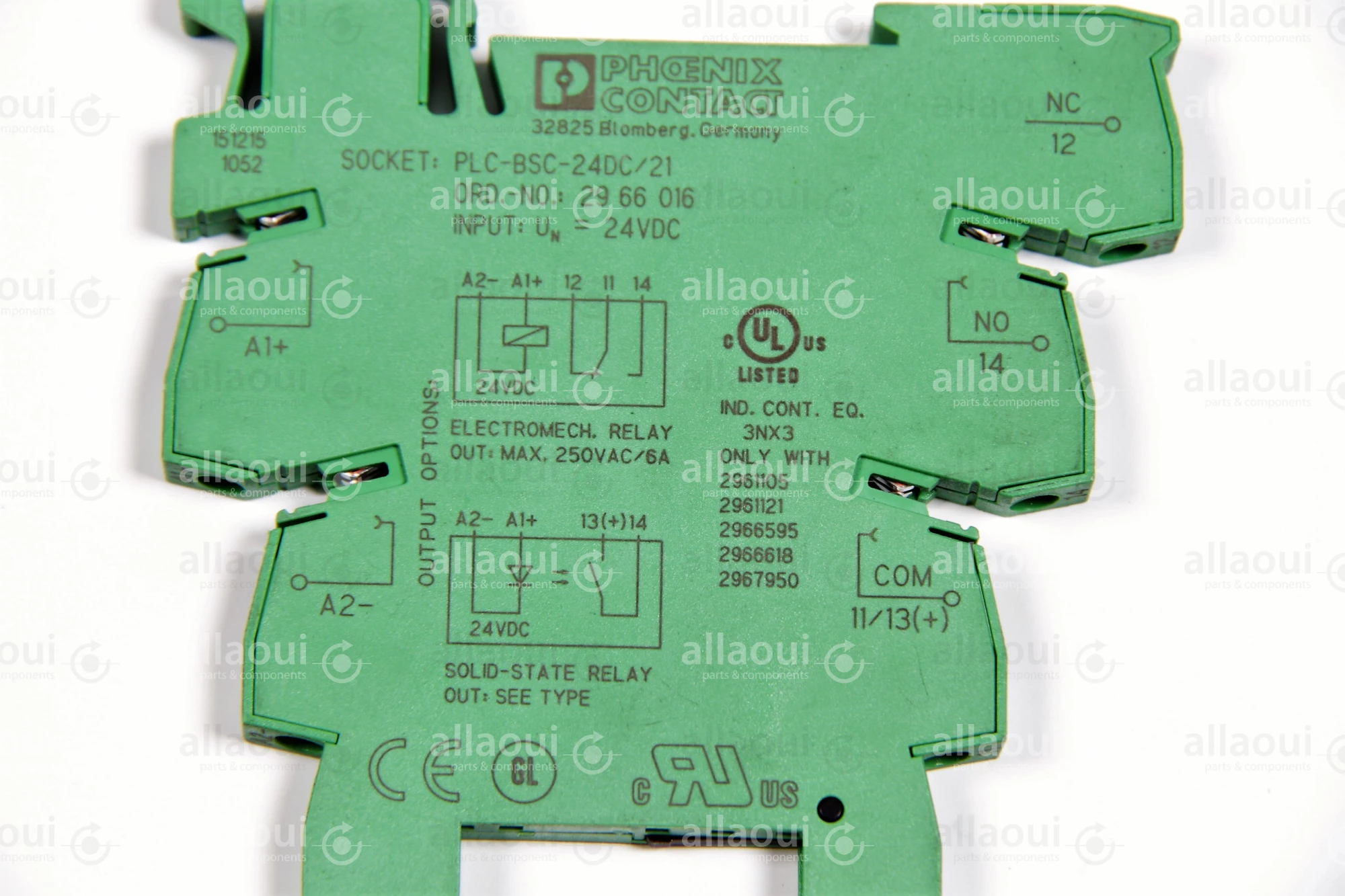 Phoenix Contact Relay PLC-BSC-24DC/21 2966016