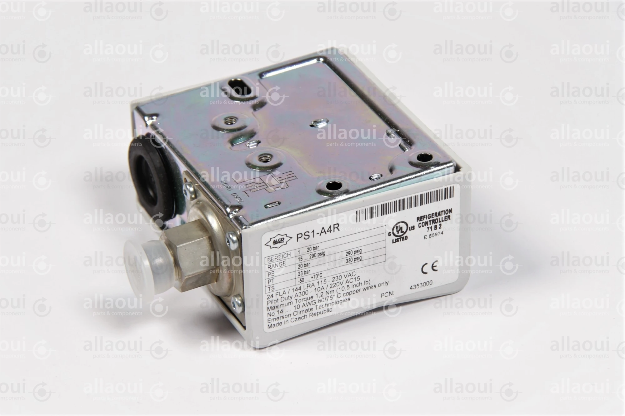 Emerson Pressure Switch PS1-A4R