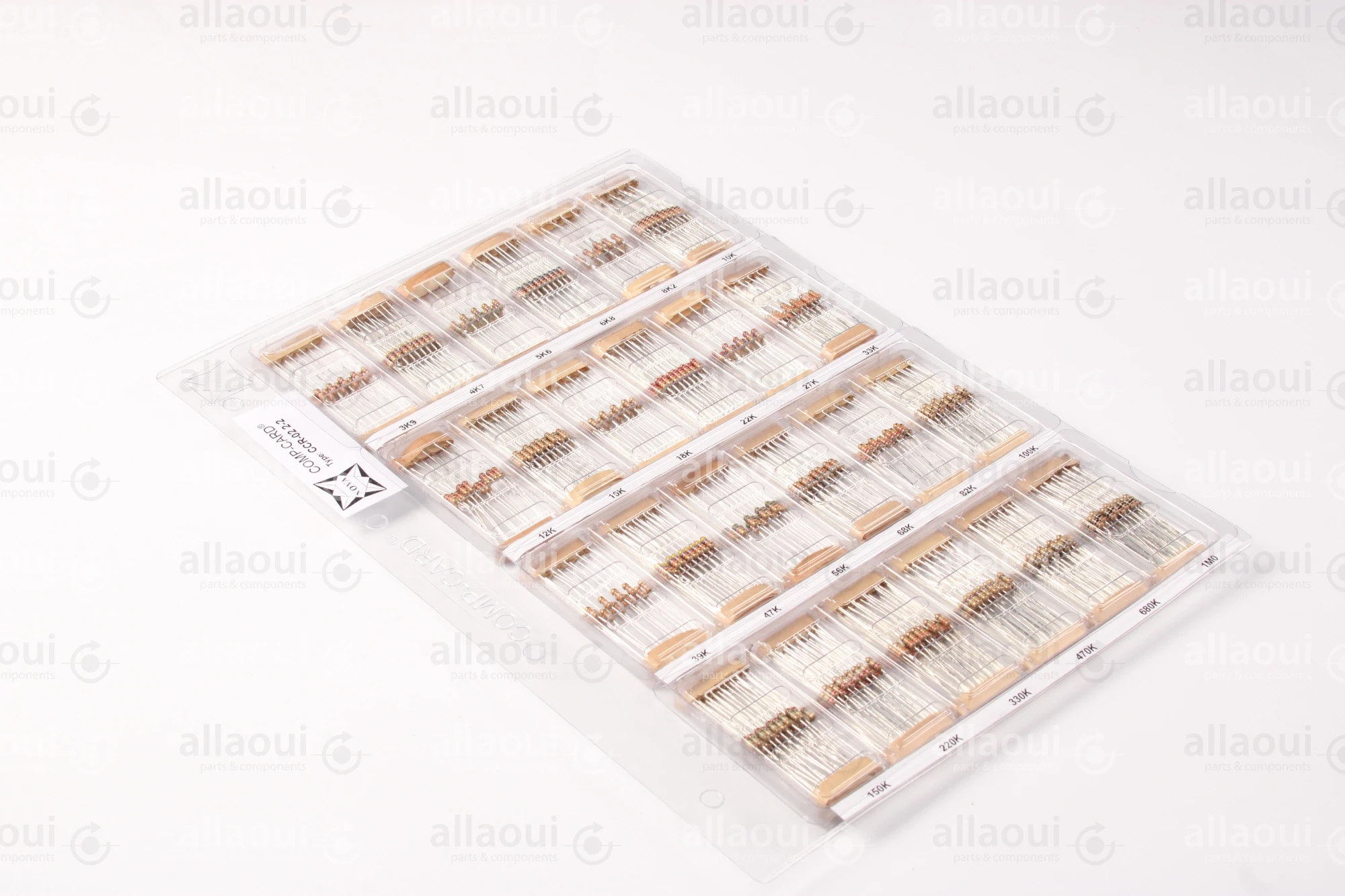 Nova Comp-Card Carbon Film Resistors CCR-02 2-2