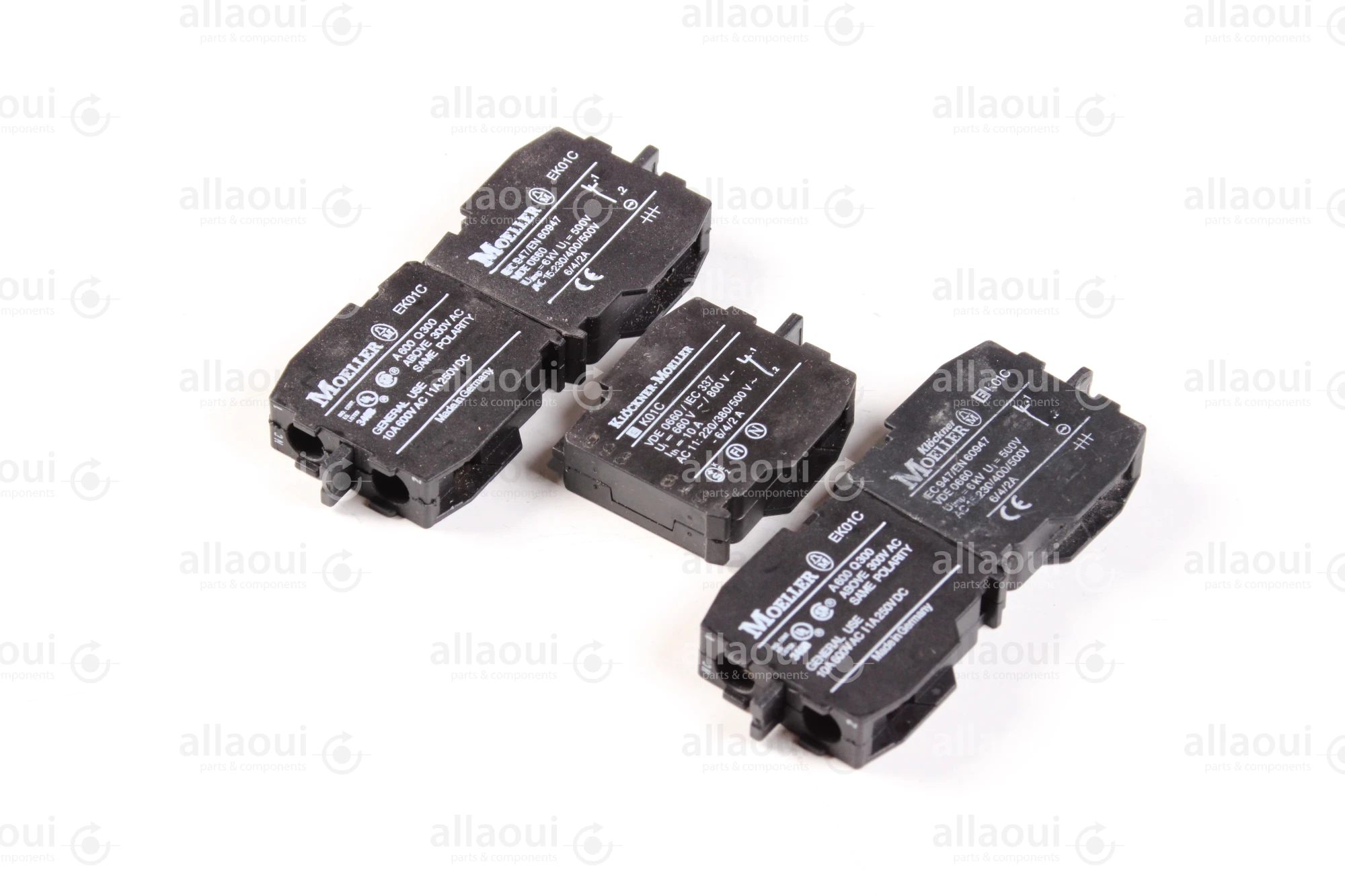 Moeller Contact element 10A 600V AC/1A 250V DC NC (5Pieces) IEC947/EN60947 5 stück