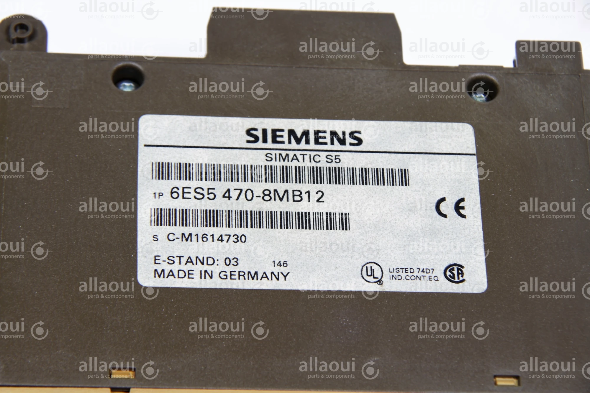 Siemens Analog Output 6ES5 470-8MB12 E-Stand:03