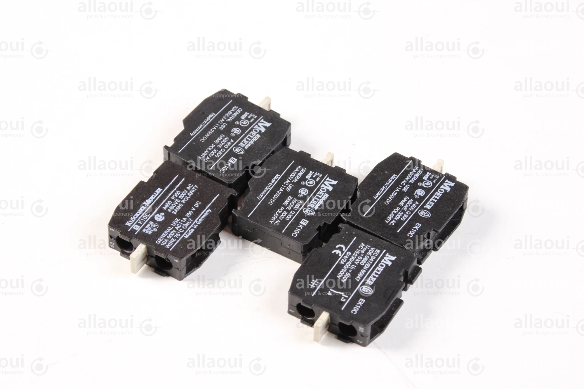 Moeller Contact element 10A 600V AC/1A 250V DC NC (5pieces) IEC947/EN60947 EK10C 5stück