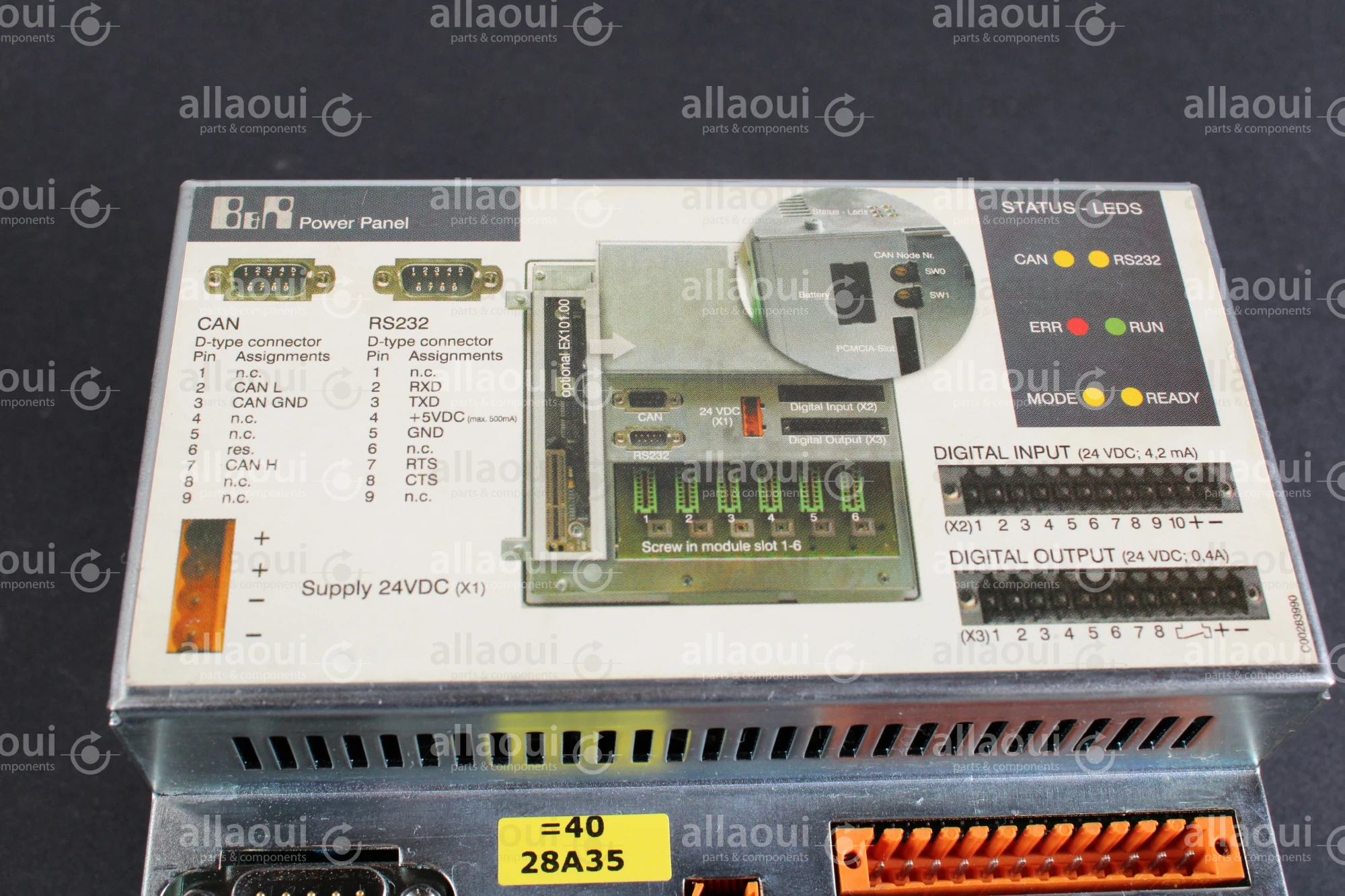 B&R Industrial Automation Power Panel 4P0420.00-490