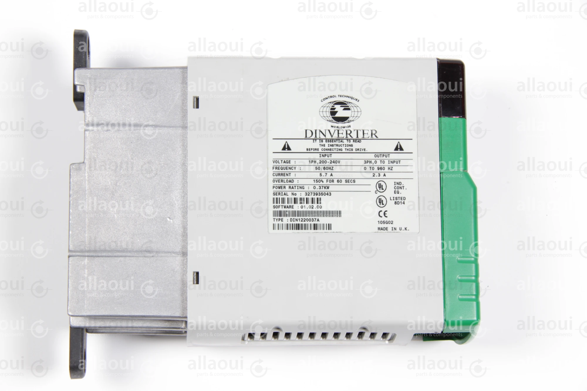 Control Techniques Frequency Converter Dinverter 0222-0160