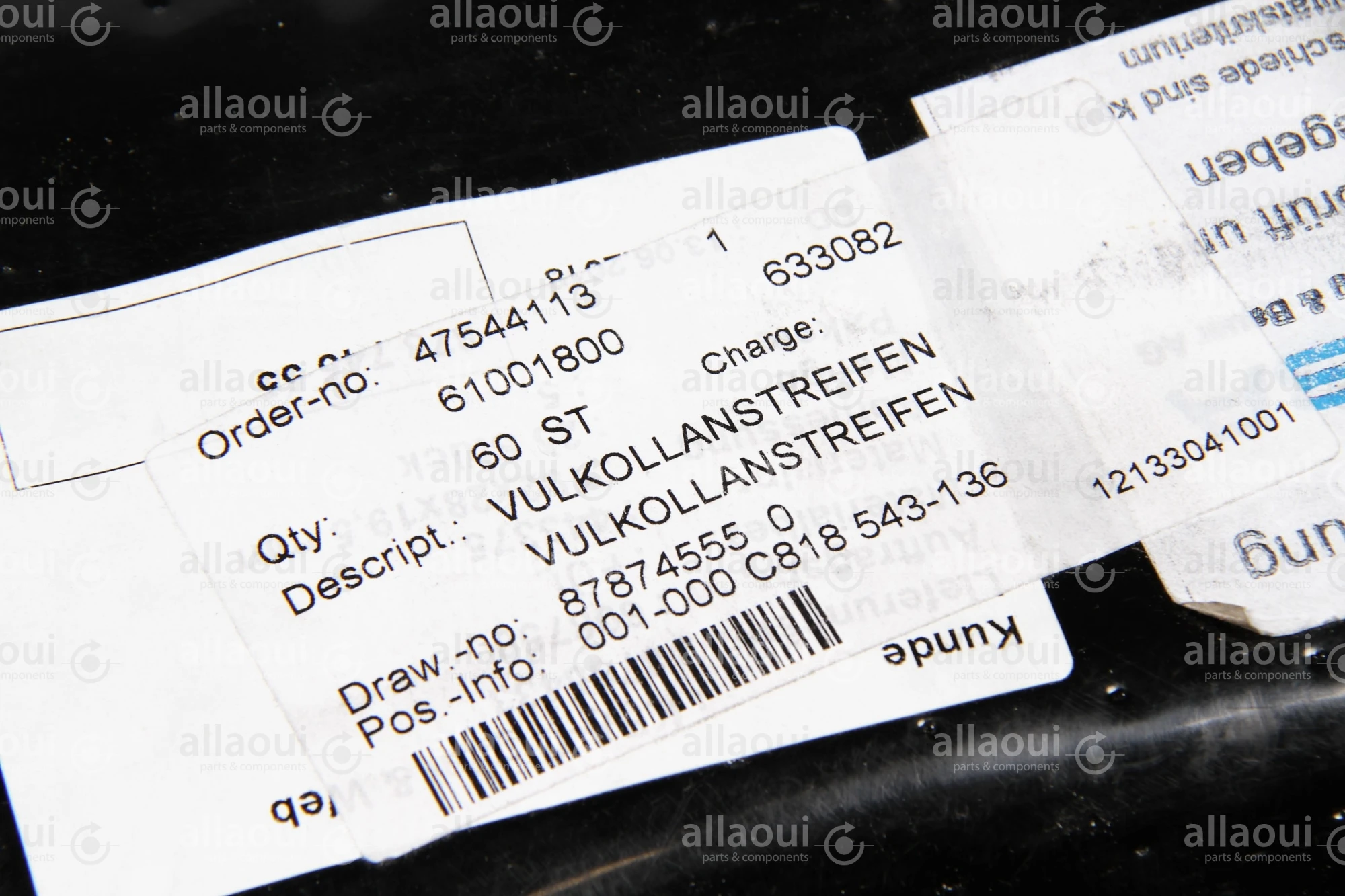 Koenig & Bauer (KBA) Vulkollan Stripes (20 Pieces) 633082