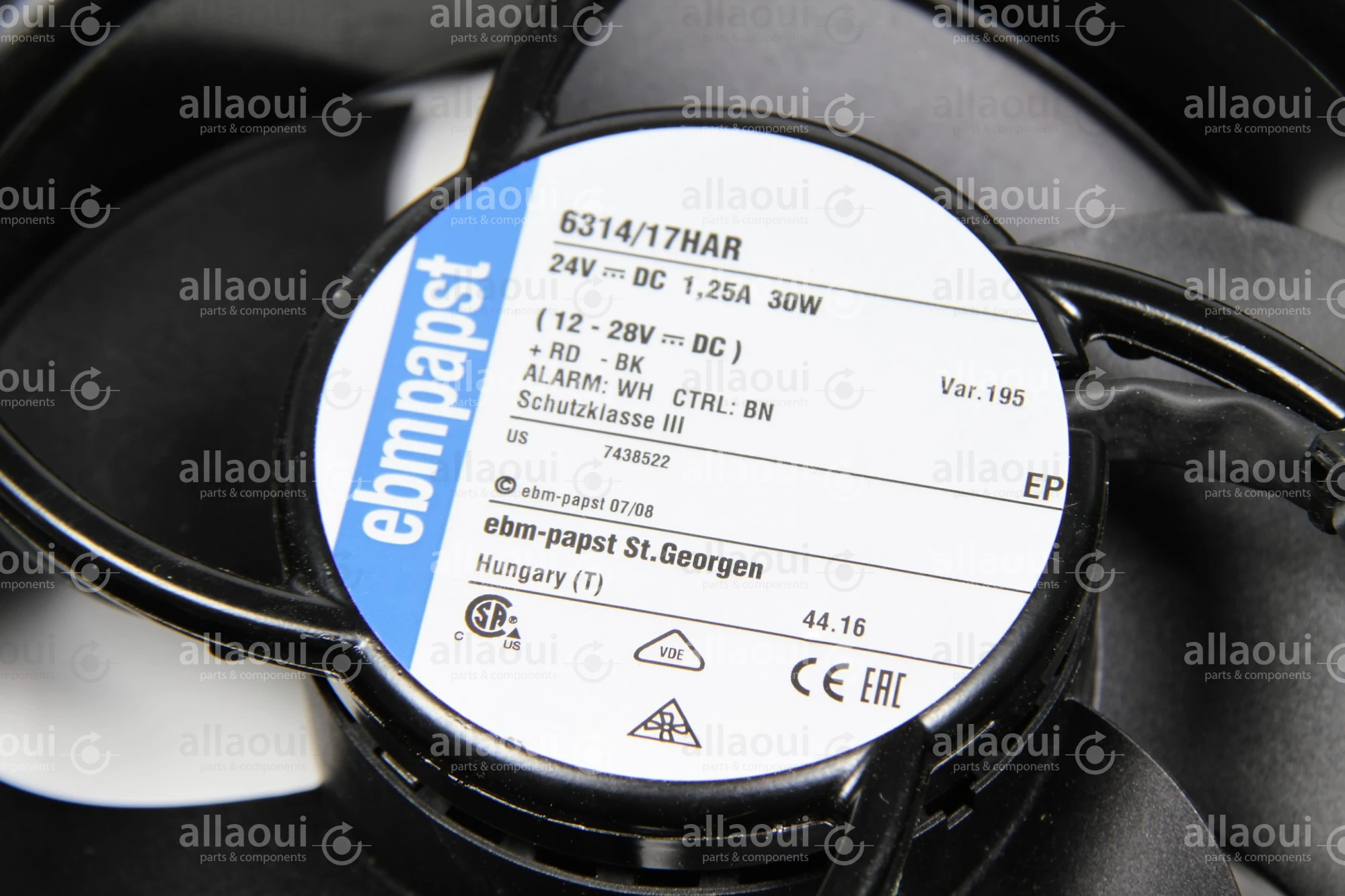 EBM PAPST Axial Fan 6314/17HAR