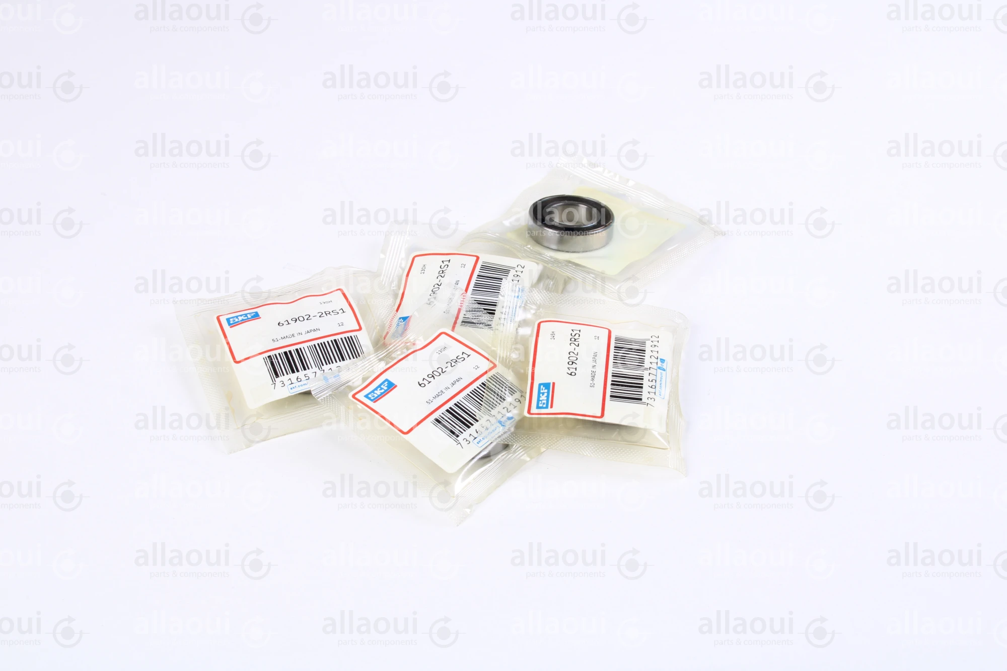 SKF Grooved Ball Bearing (13 Pieces) 61902-2RS1