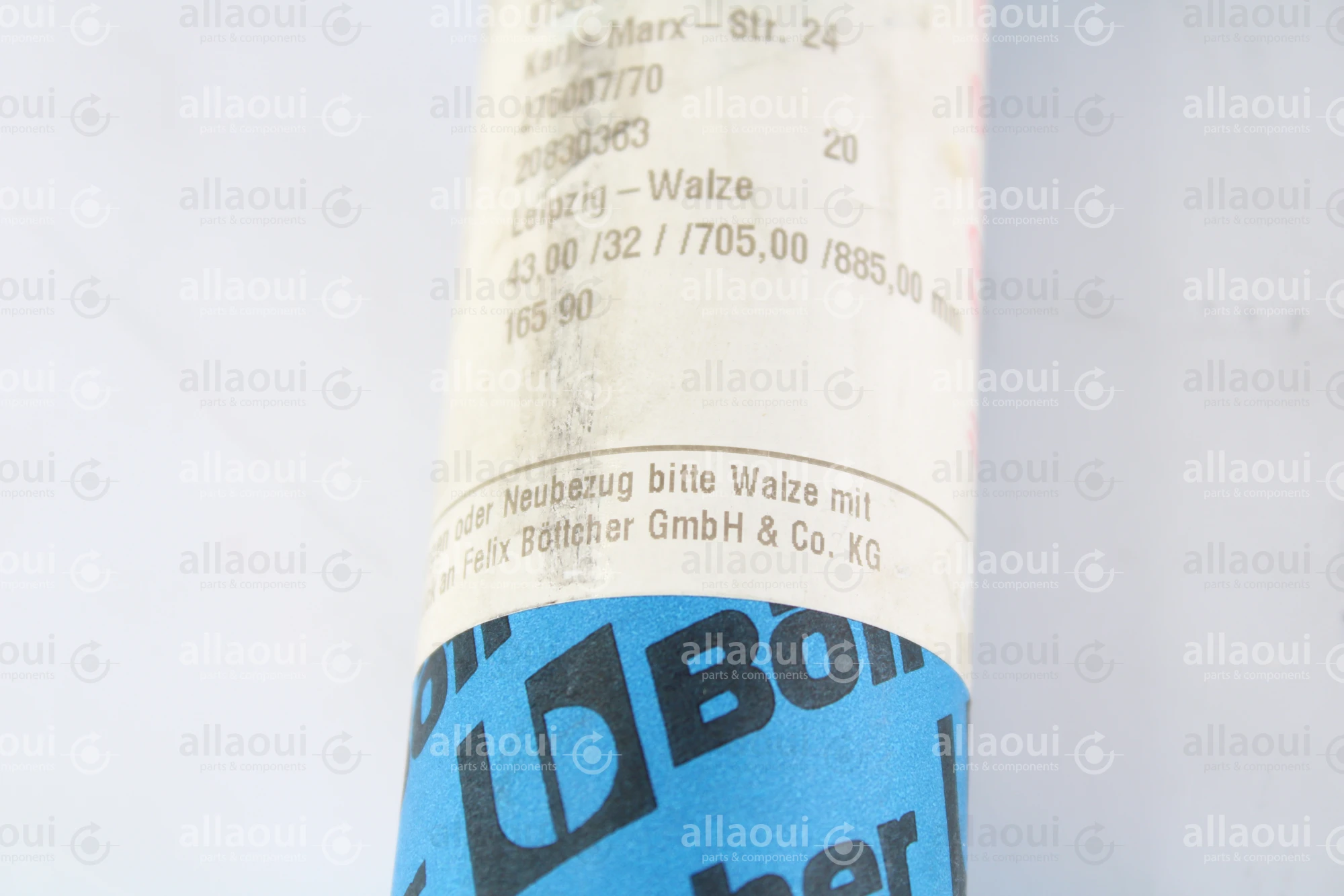 Böttcher Pressure roller 20830363