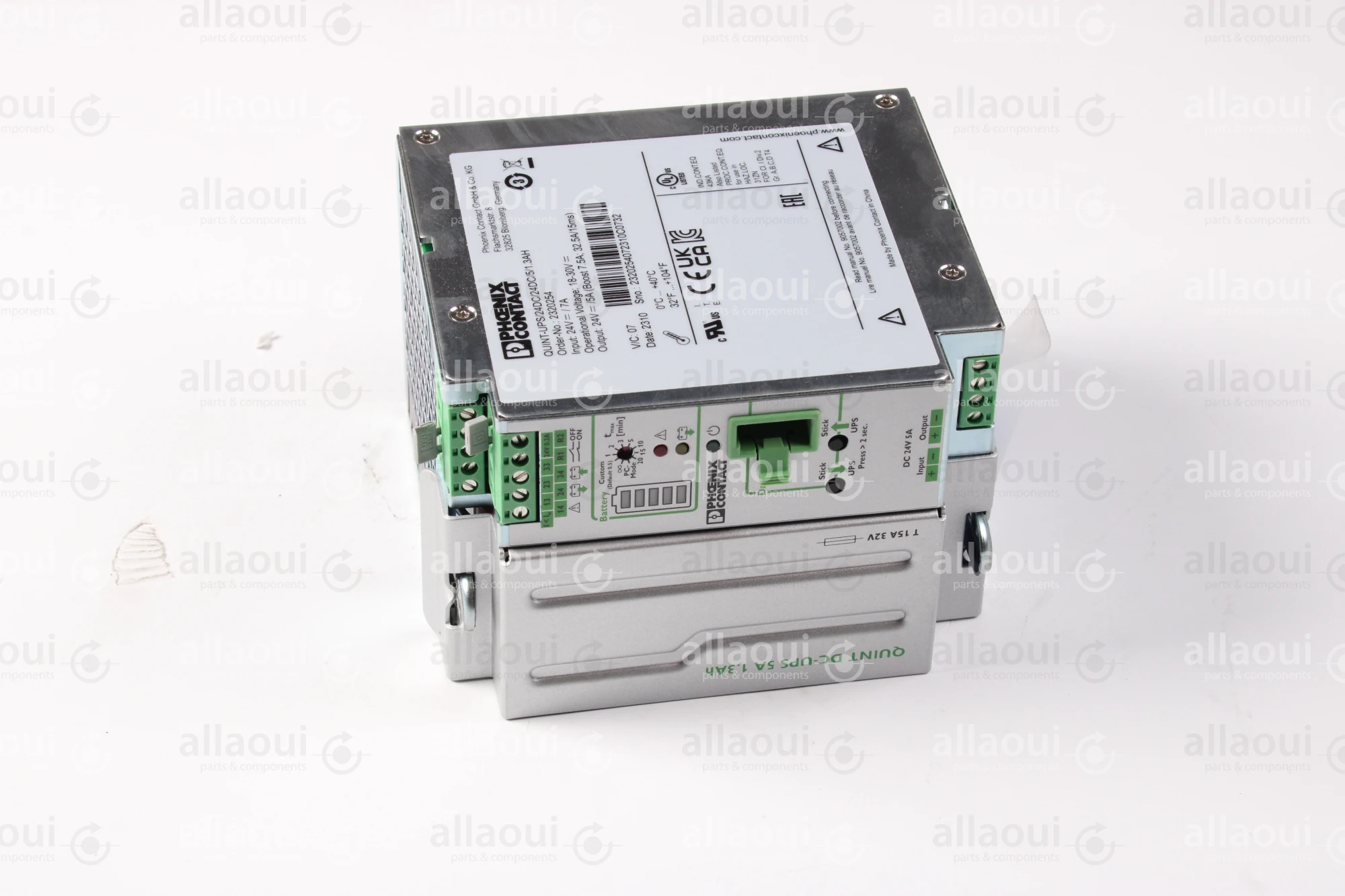 Phoenix Contact UPS System QUINT-UPS/24DC/24DC/5/1.3AH