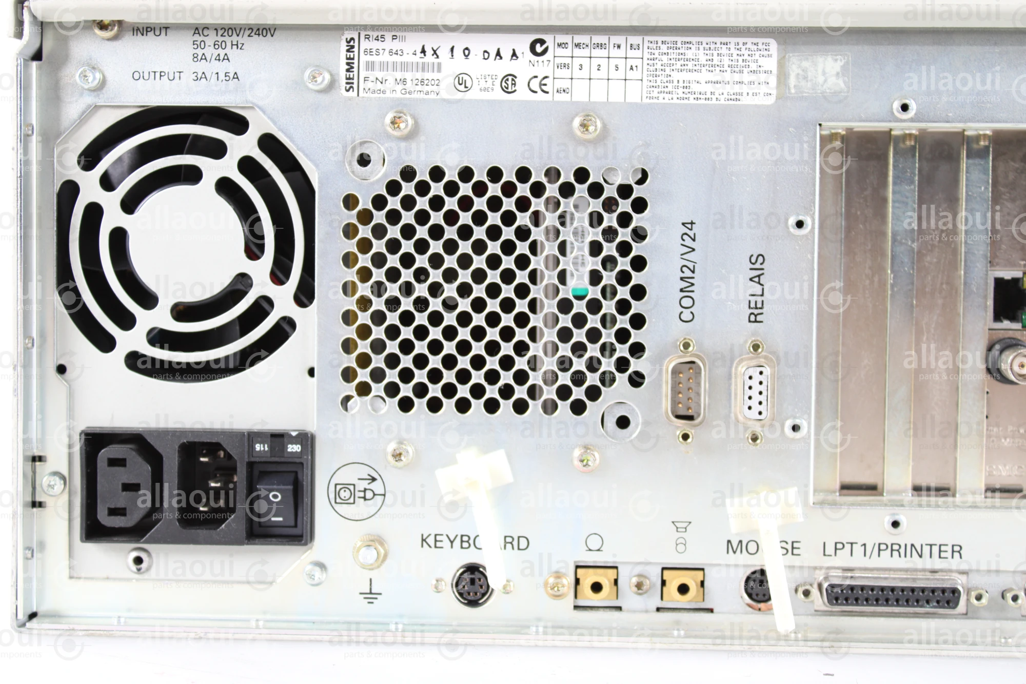 Siemens Simatic RI45 PIII 6ES7 643-4AX10-0AA1