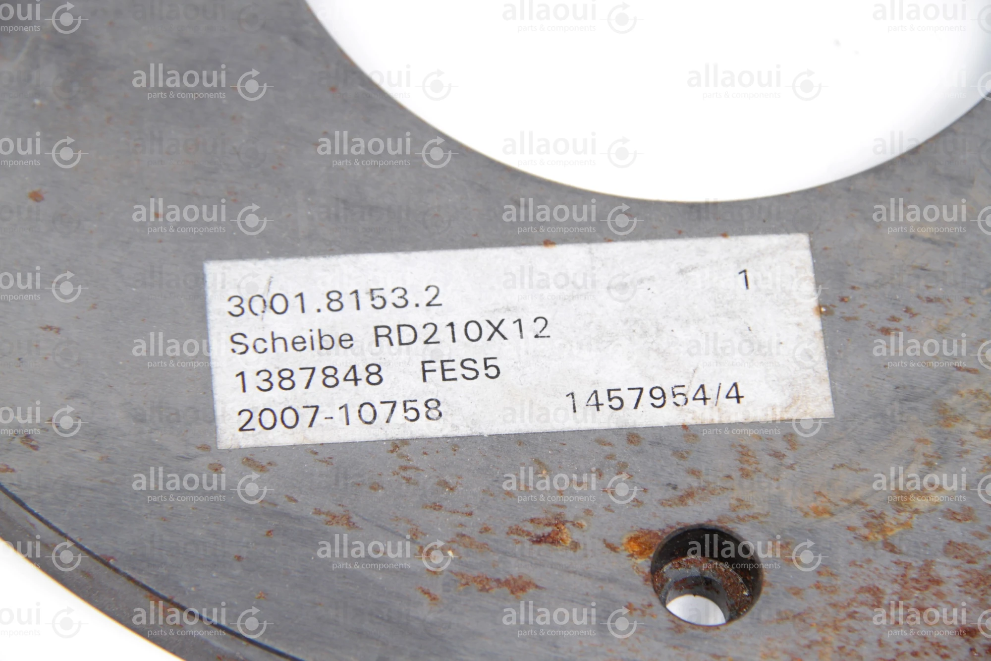 Müller Martini Disc RD210x12 3001.8153.2