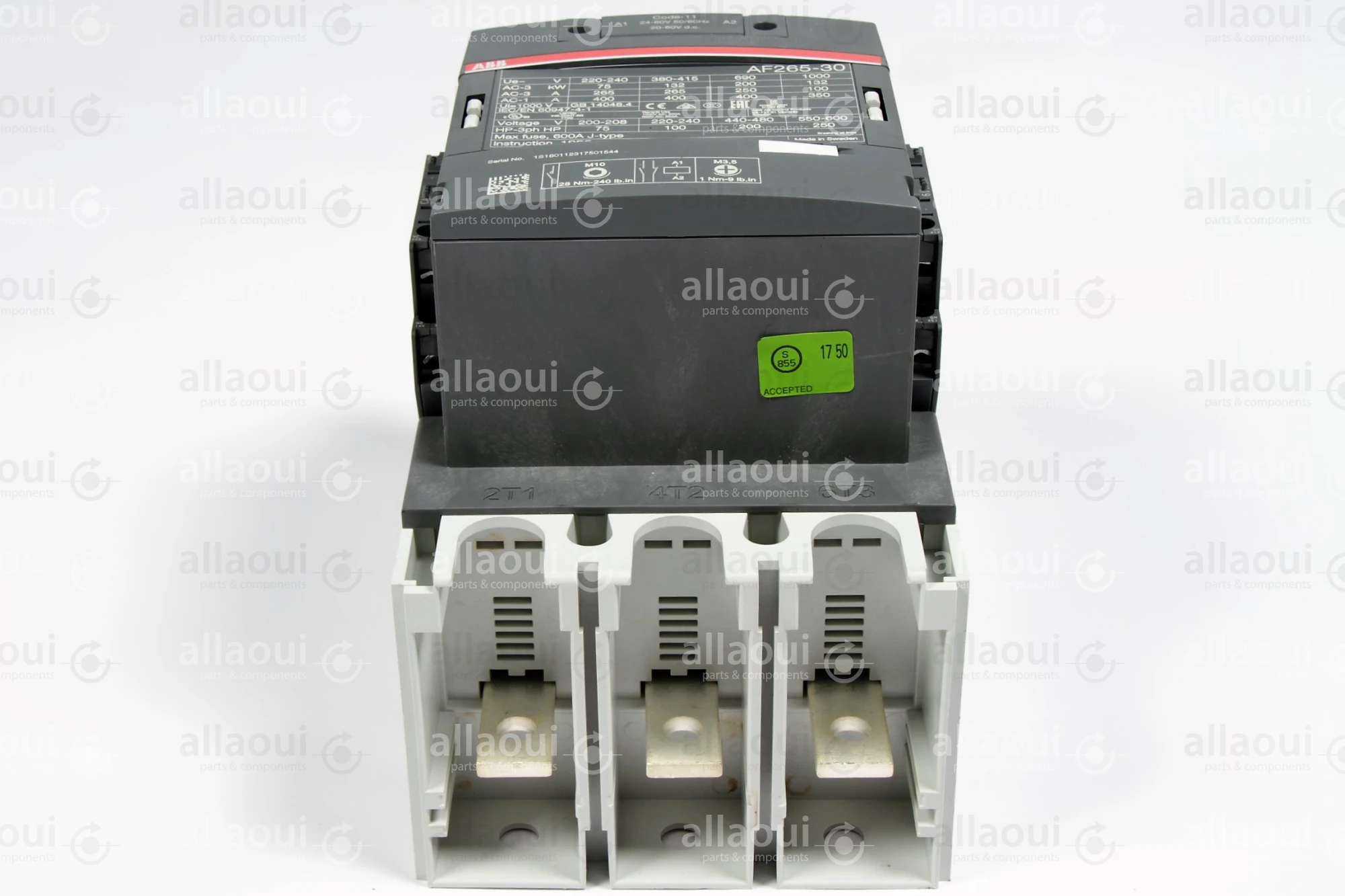 ABB Power Contactor AF265-30-22-11