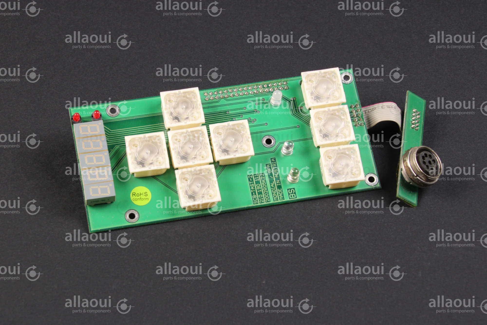 Mondial Keyboard cpl. with ribbon cable 2002R05K22