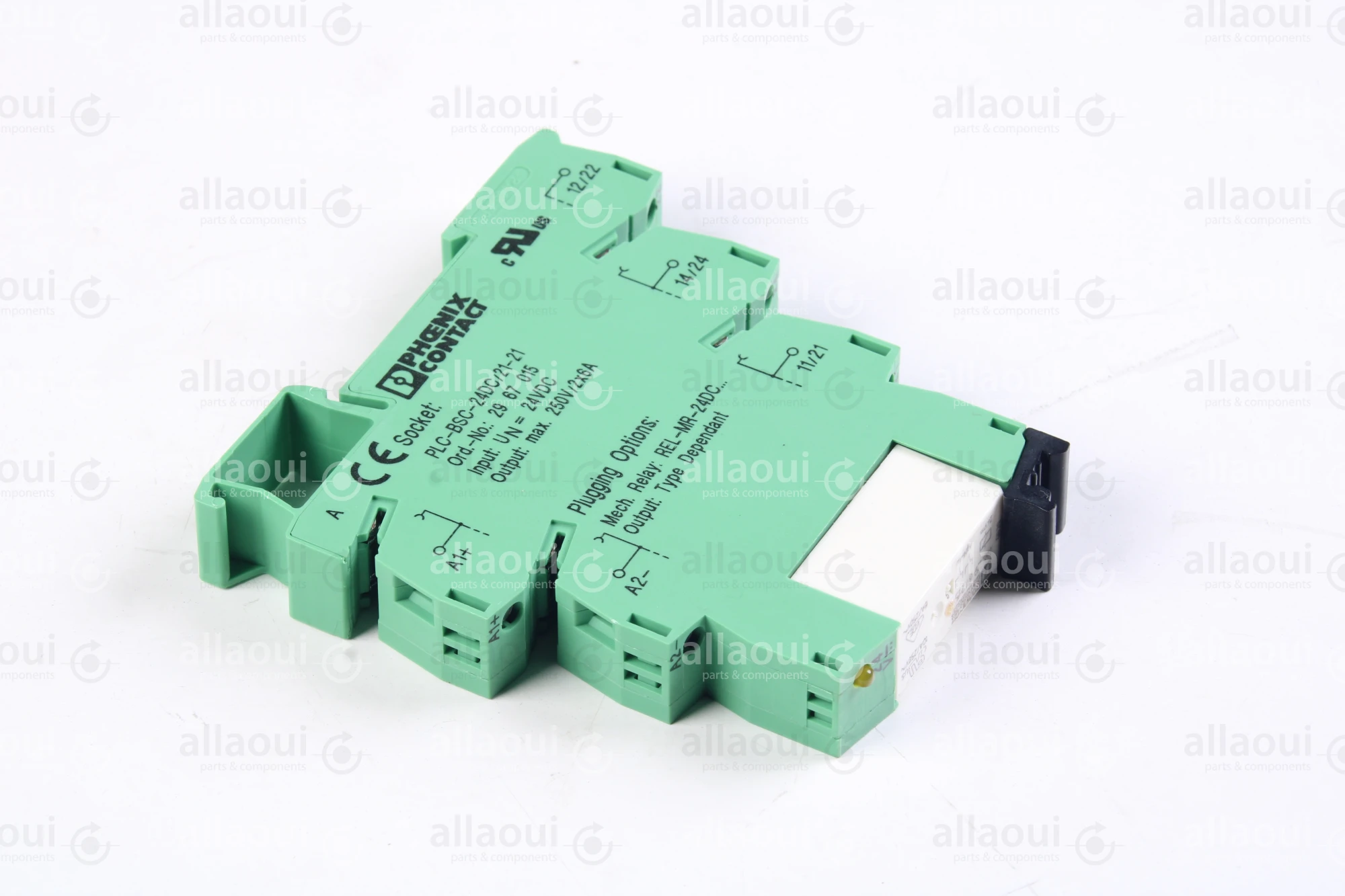 Phoenix Contact Relay Socket PLC-BSC-24DC/21-21