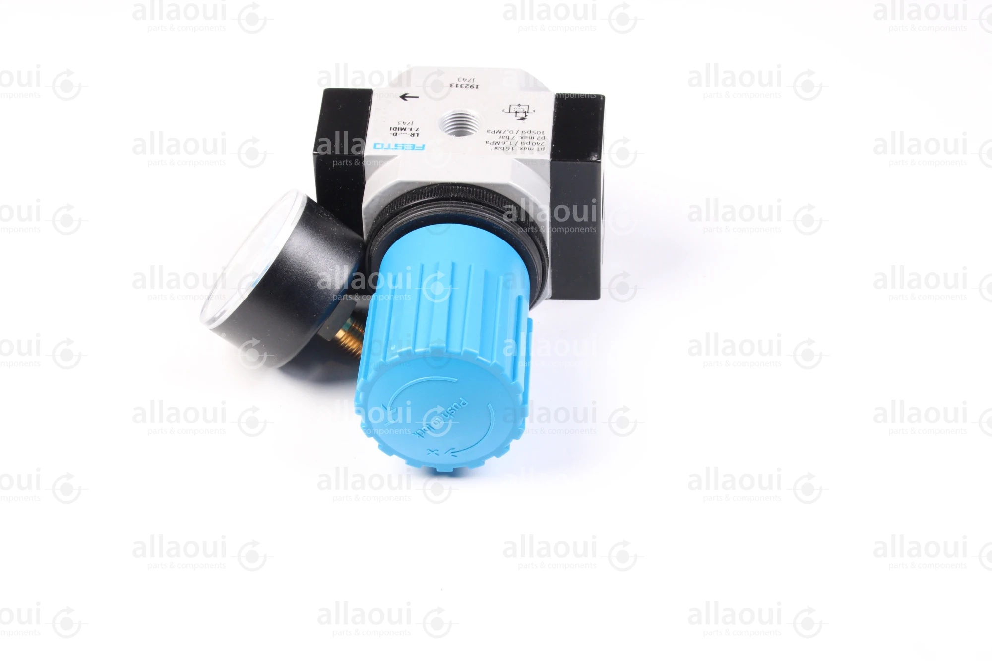 Festo Pressure Regulator + Pressure Gauge LR-3/8-D-7-I-MIDI