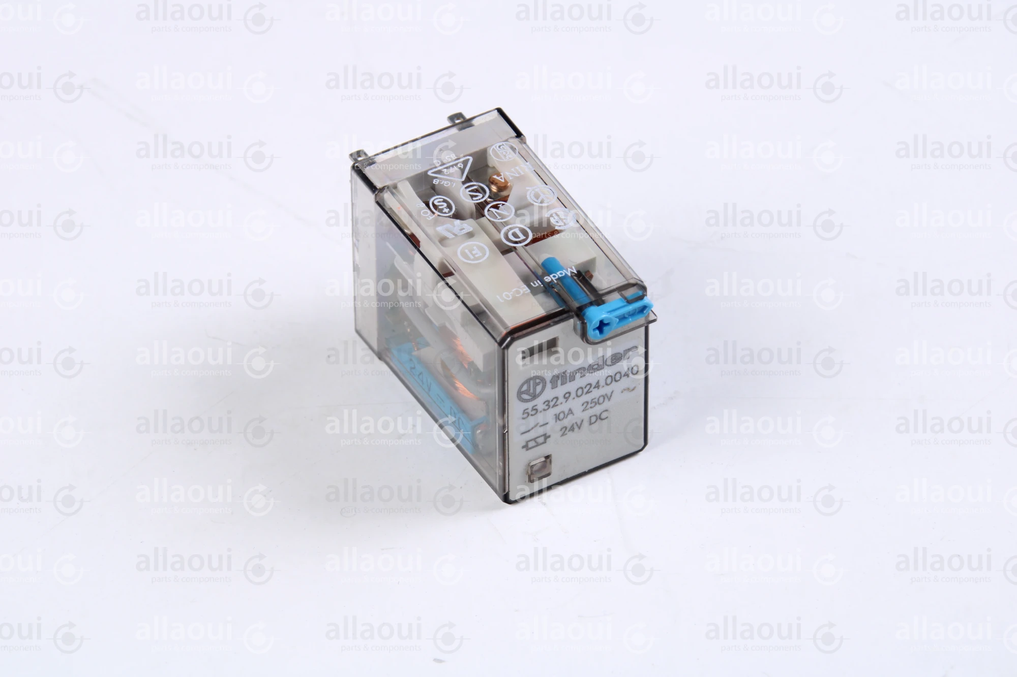 Finder Plug-in relay 24 V/DC 10 A 55.32.9.024.0040