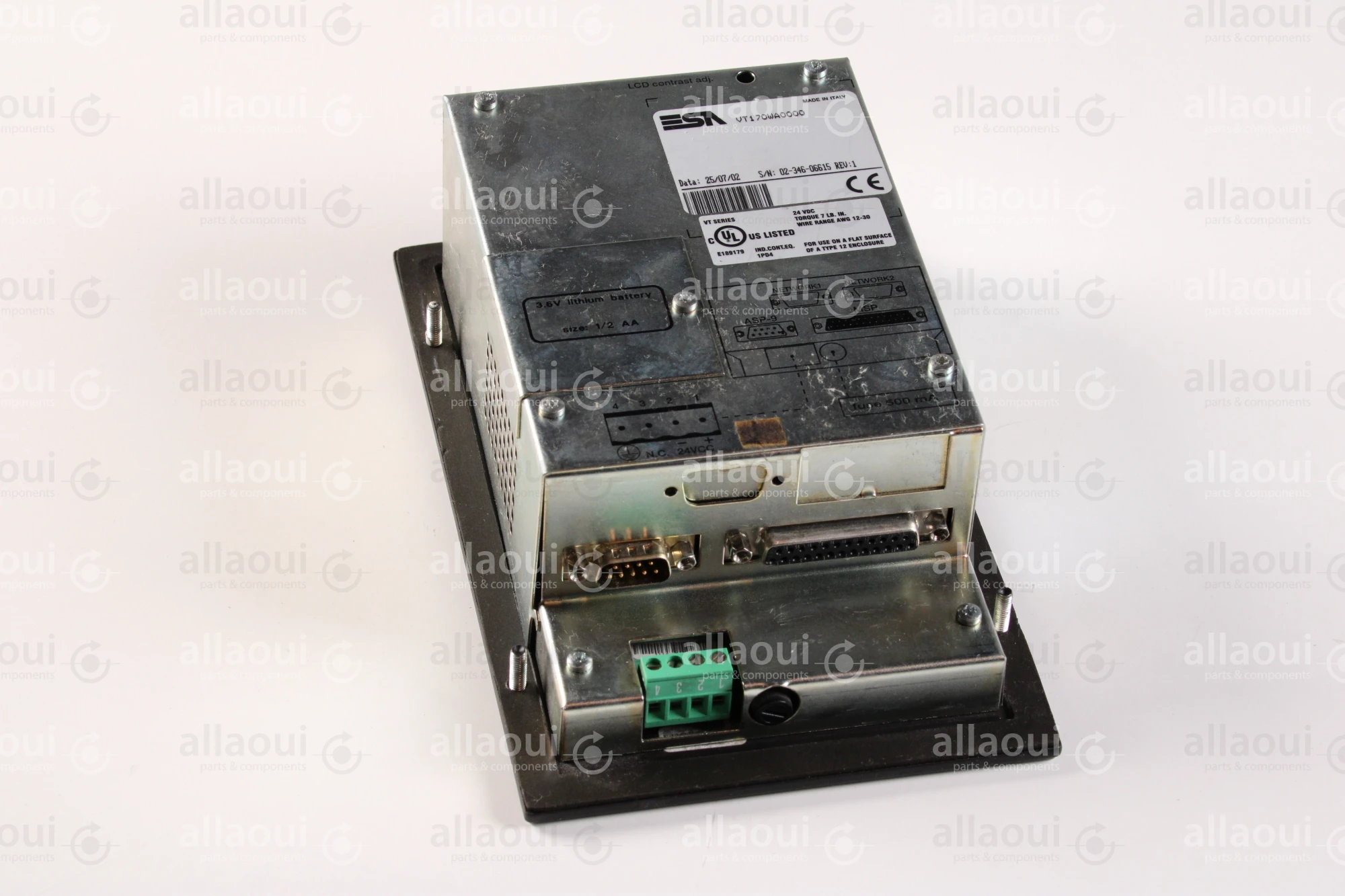 ESA Control Panel VT170WA0000