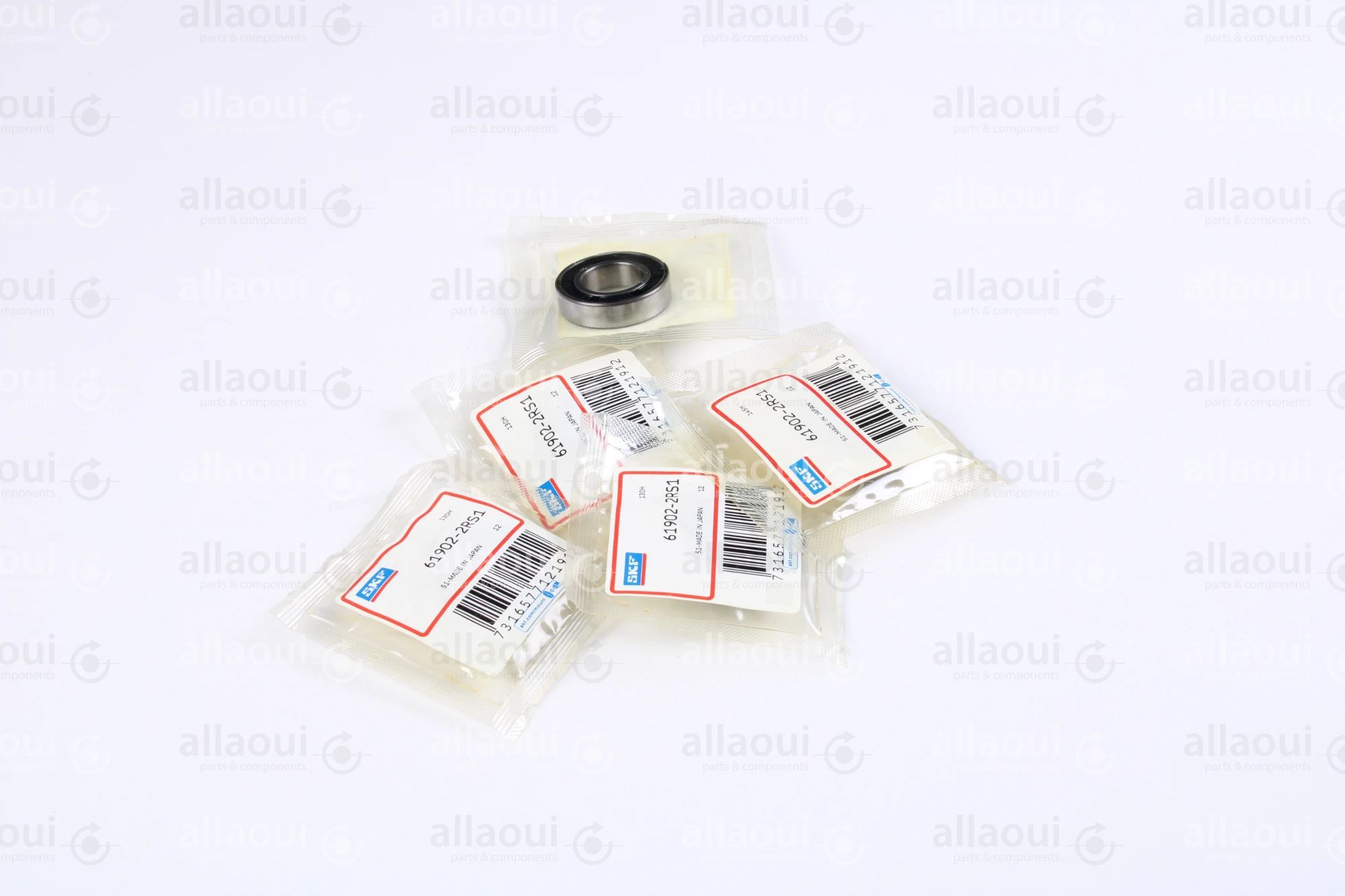 SKF Grooved Ball Bearing (13 Pieces) 61902-2RS1