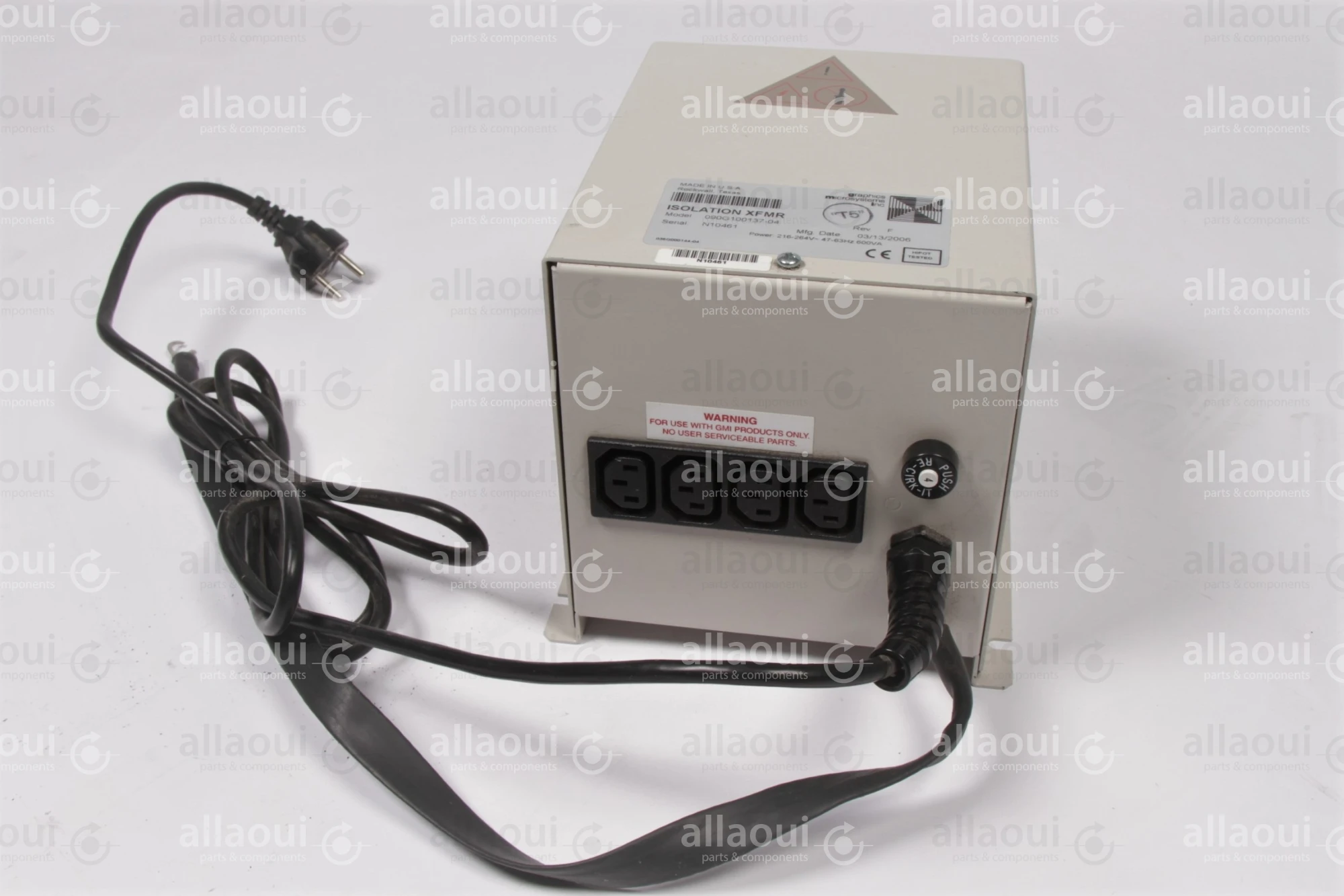 GMI Graphics Microsystems Transformer Isolation XFMR 090G100137-04