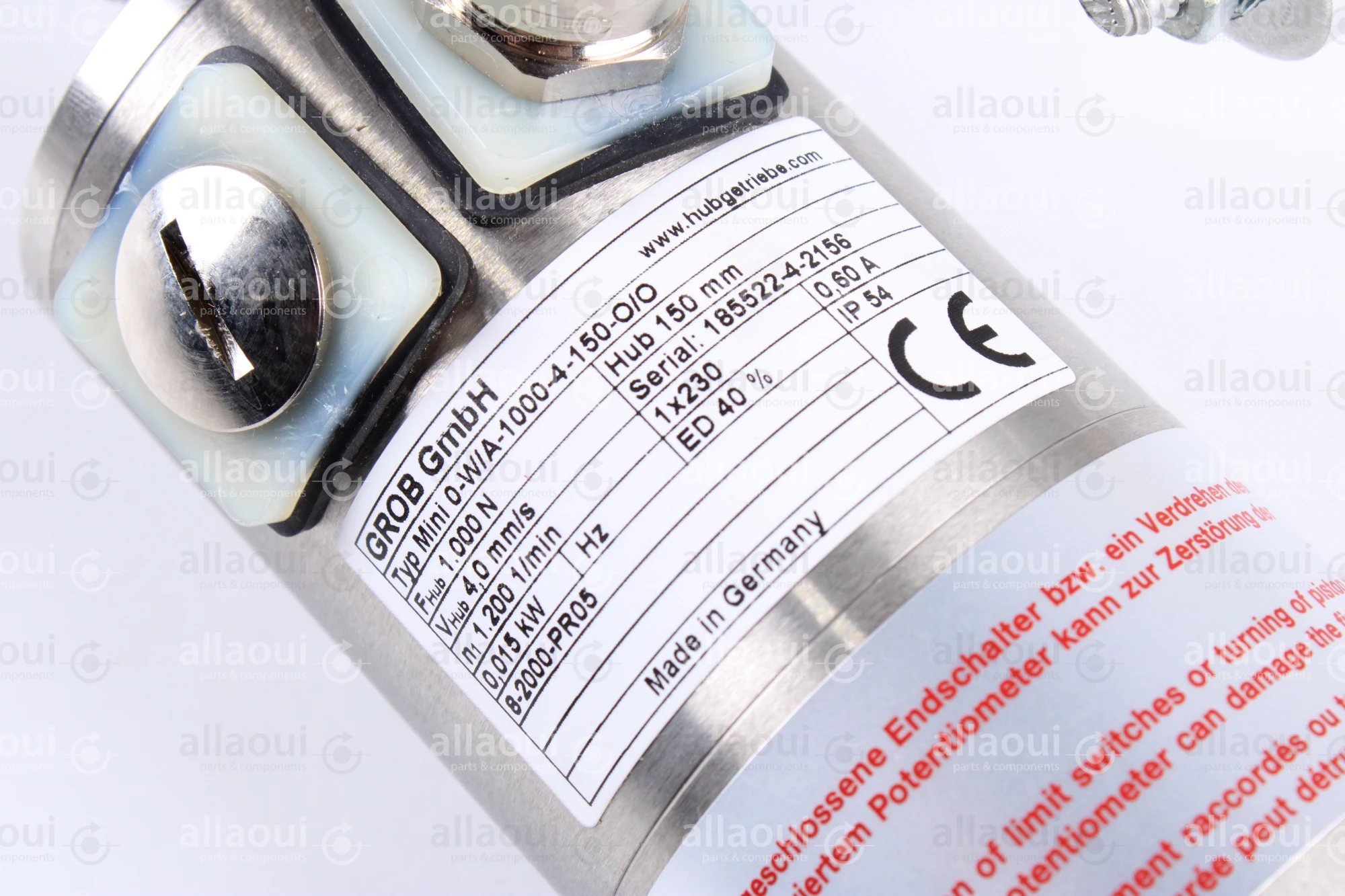 FramoMorat Spindle Motor MINI-0-W/A*3MF