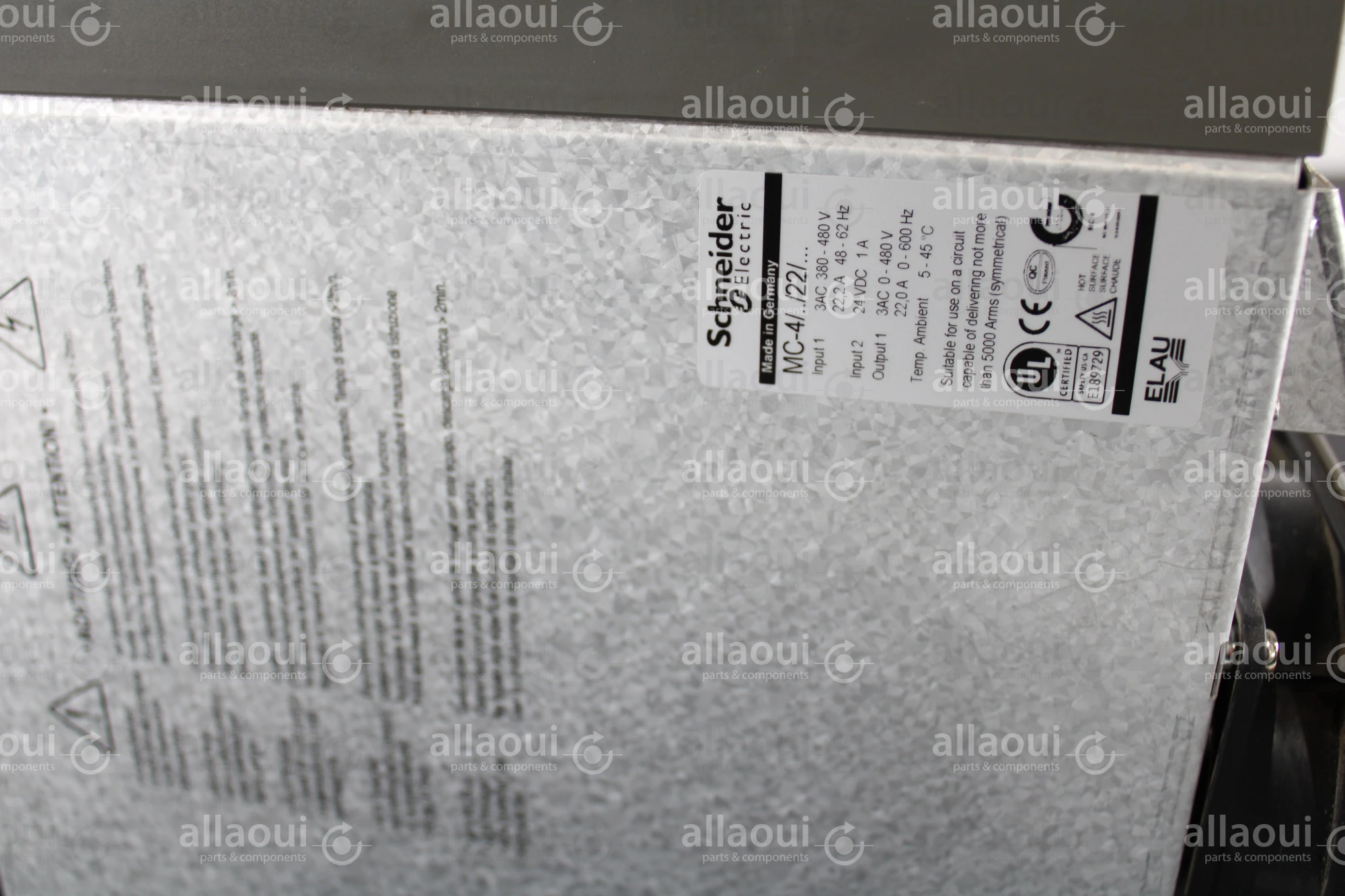 Schneider Electric Elau PacDrive MC-4 MC-4/11/22/400