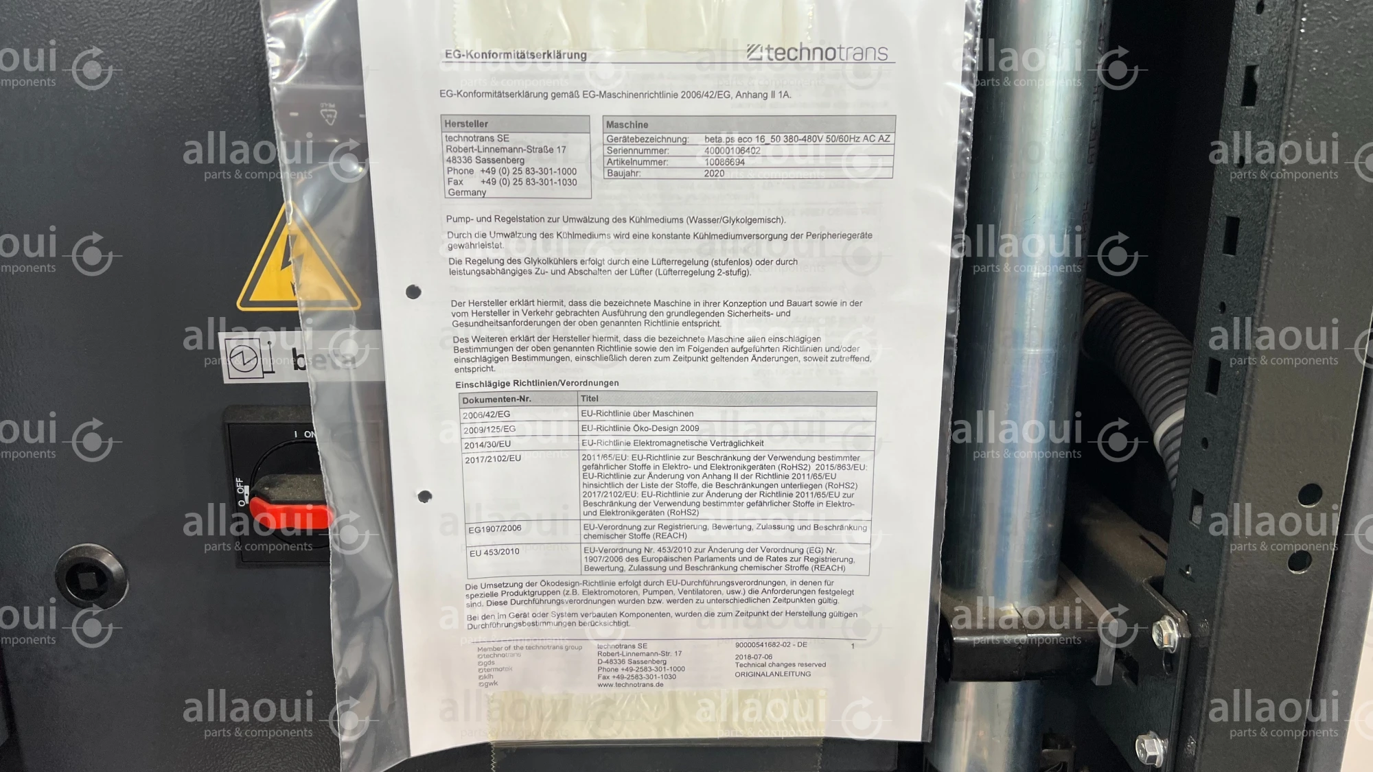Technotrans Pumpingstation beta.ps 16/50 beta.ps eco 16/50