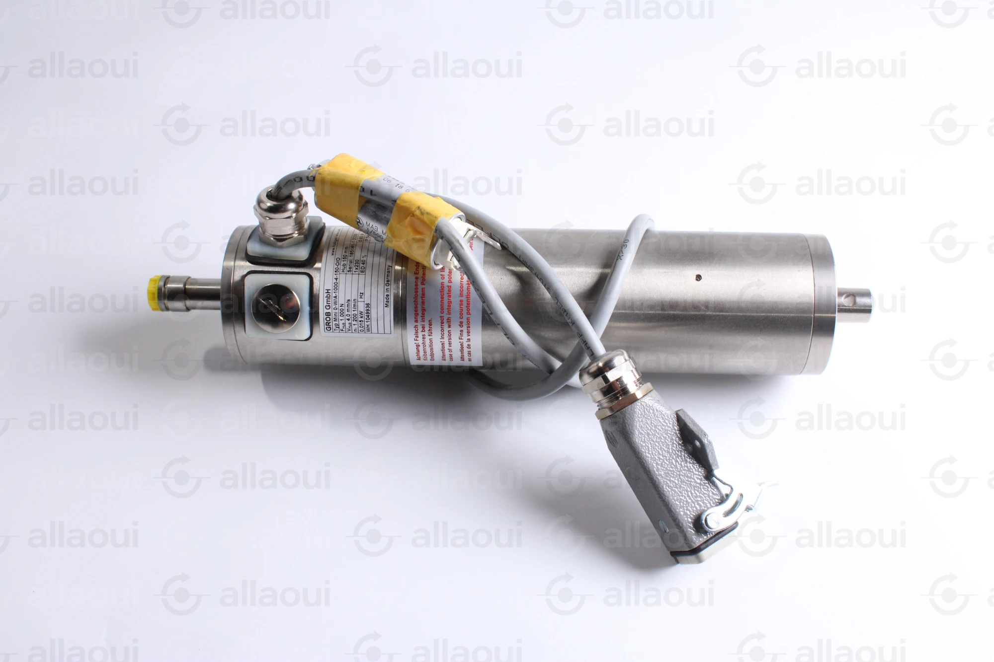 Grob GmbH Spindle Motor 0-W/A-1000-4-150-O/O