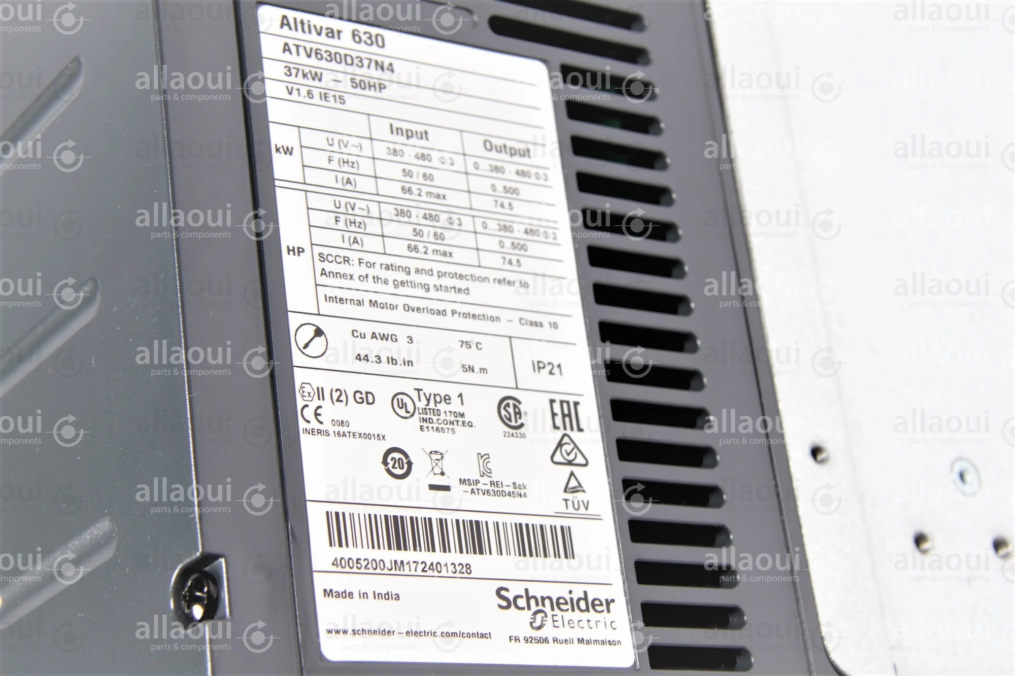 Schneider Electric Altivar 630 ATV630D37N4