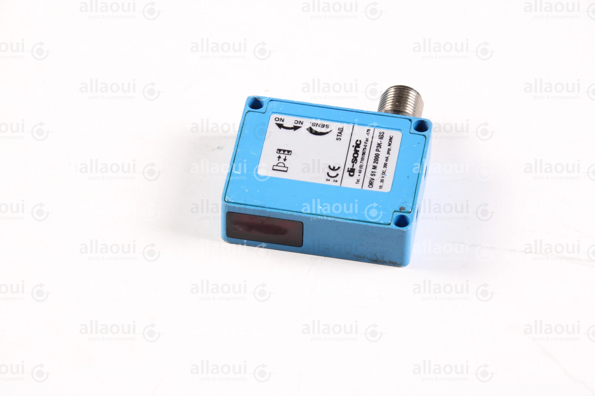 Di-Soric Retro-Reflective Sensor ORV51M2000P3K-IBS