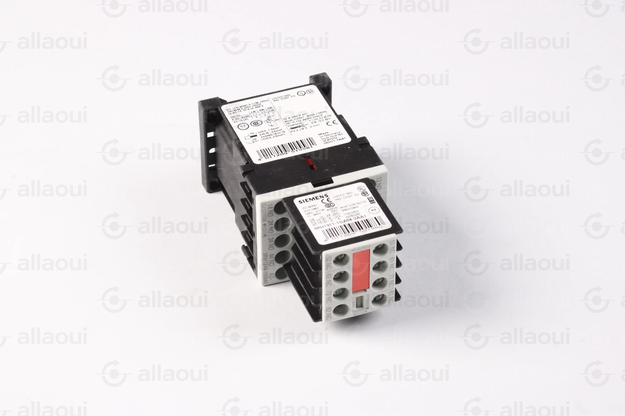 Siemens Auxiliary Contactor 3RH1244-1BB40