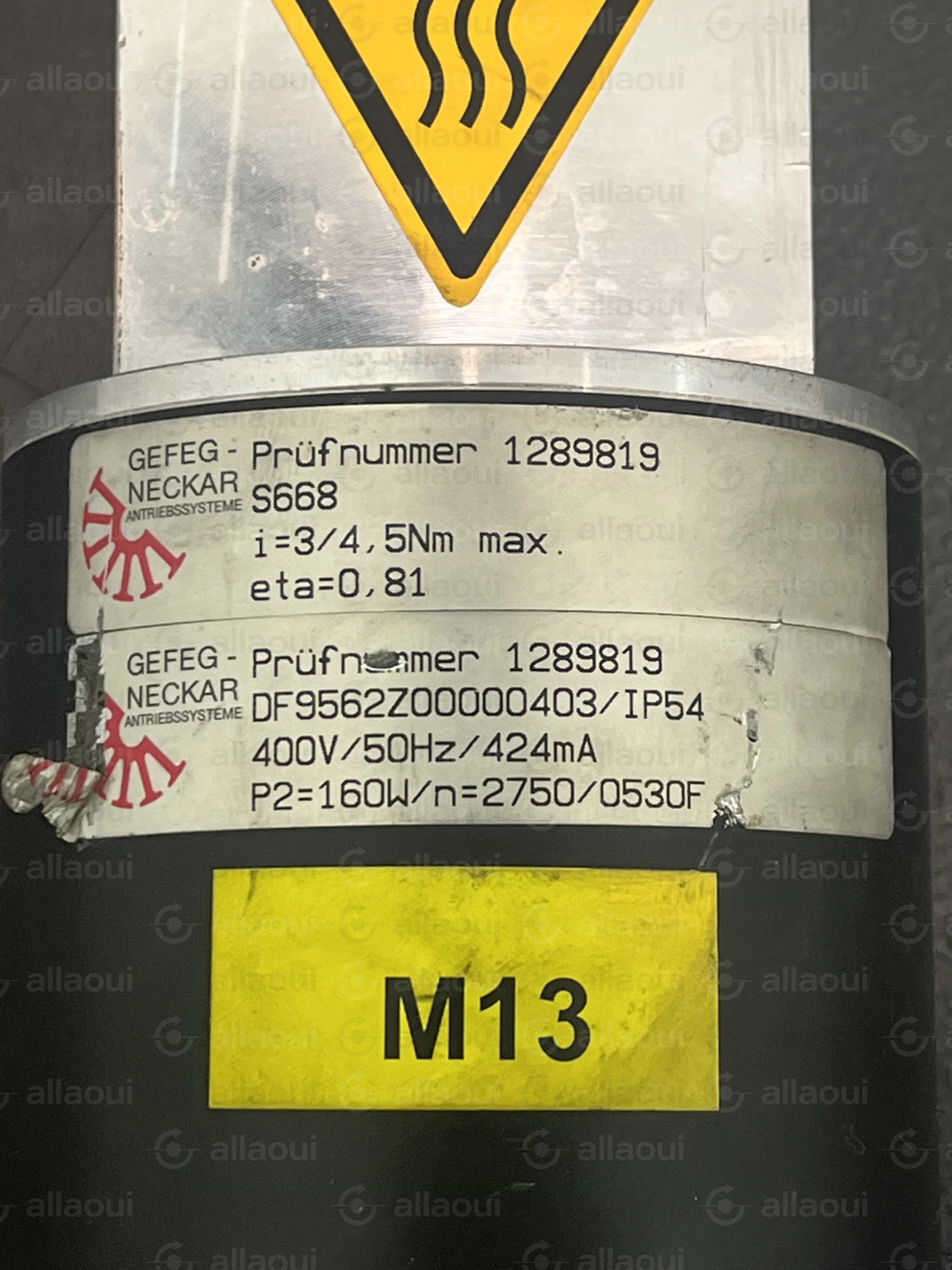 Gefeg-Neckar Motor DF9562Z00000403/IP54