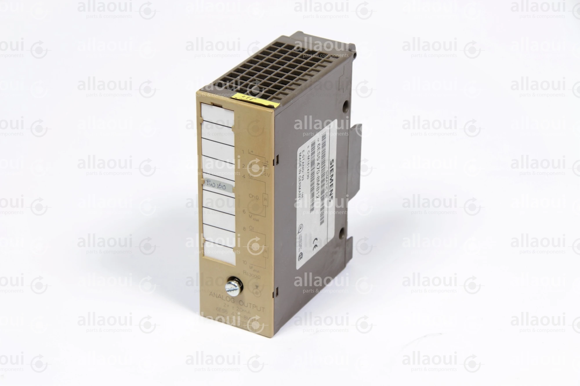 Siemens Analog Output 6ES5 470-8MB12 E-Stand:03