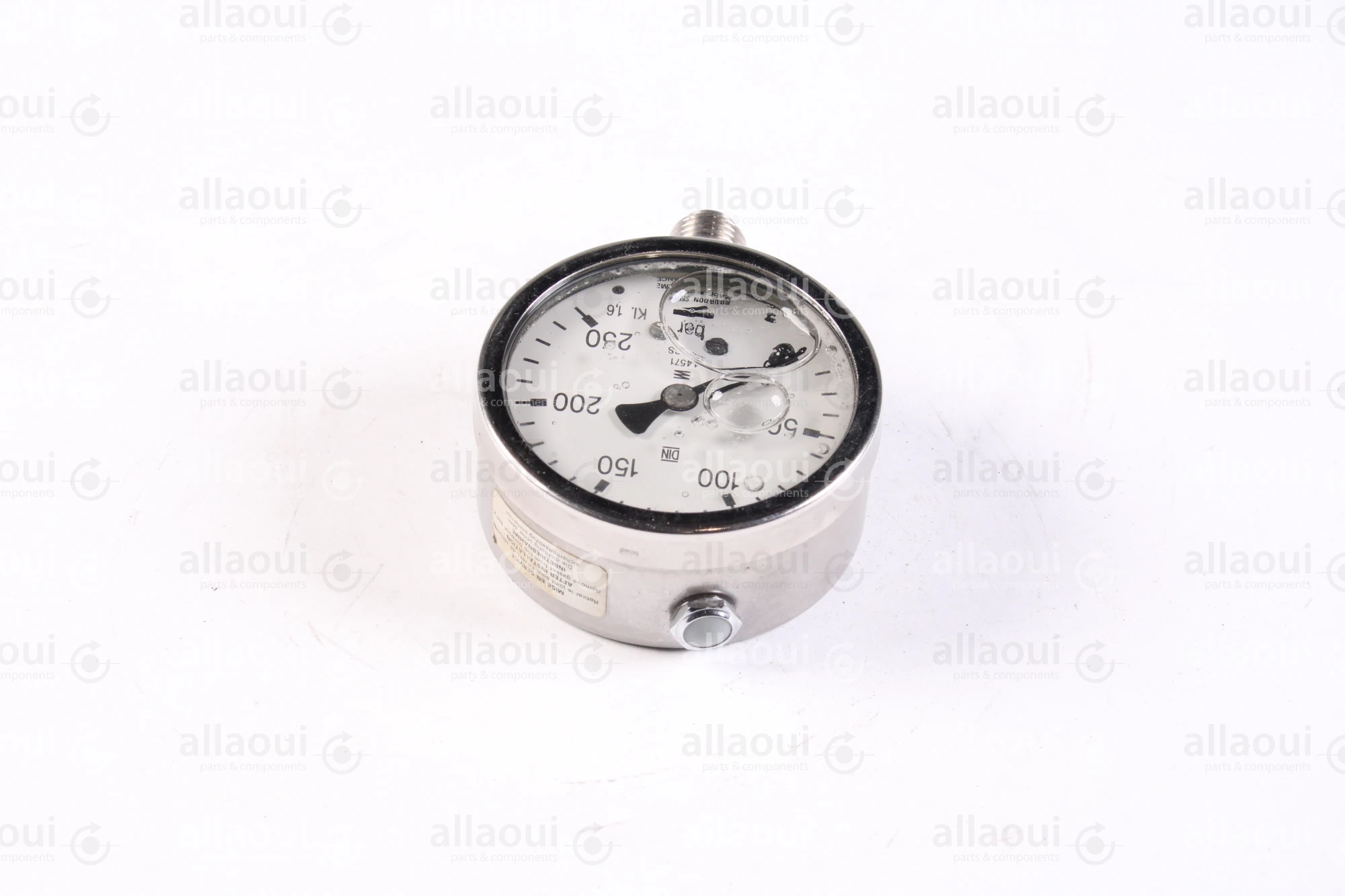 Bourdon Sedeme Pressure Gauge MEX3-D22-B35