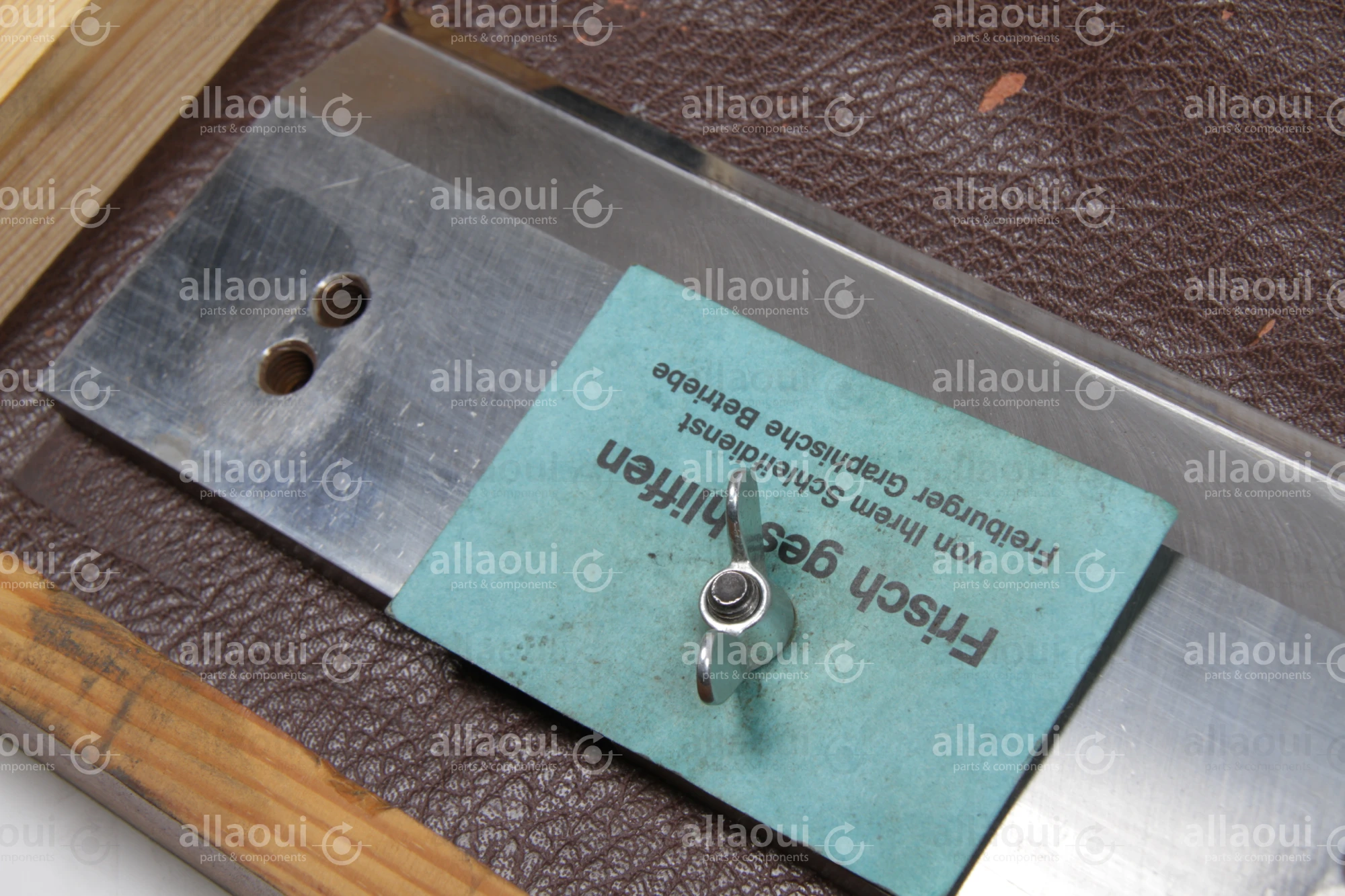 Müller Martini Orbit Knife Set incl. Box Orbit Messerset