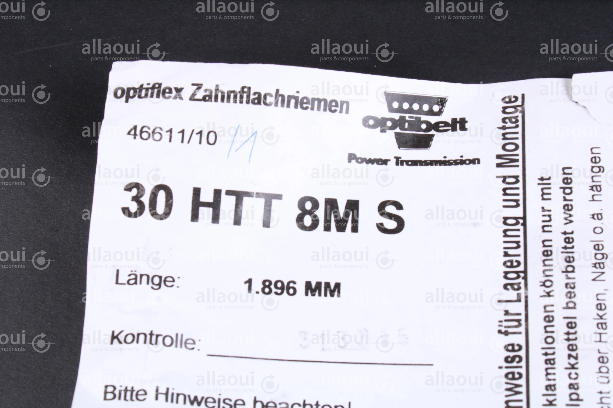 Optibelt Toothed belt 30-HTT-8M-S-30