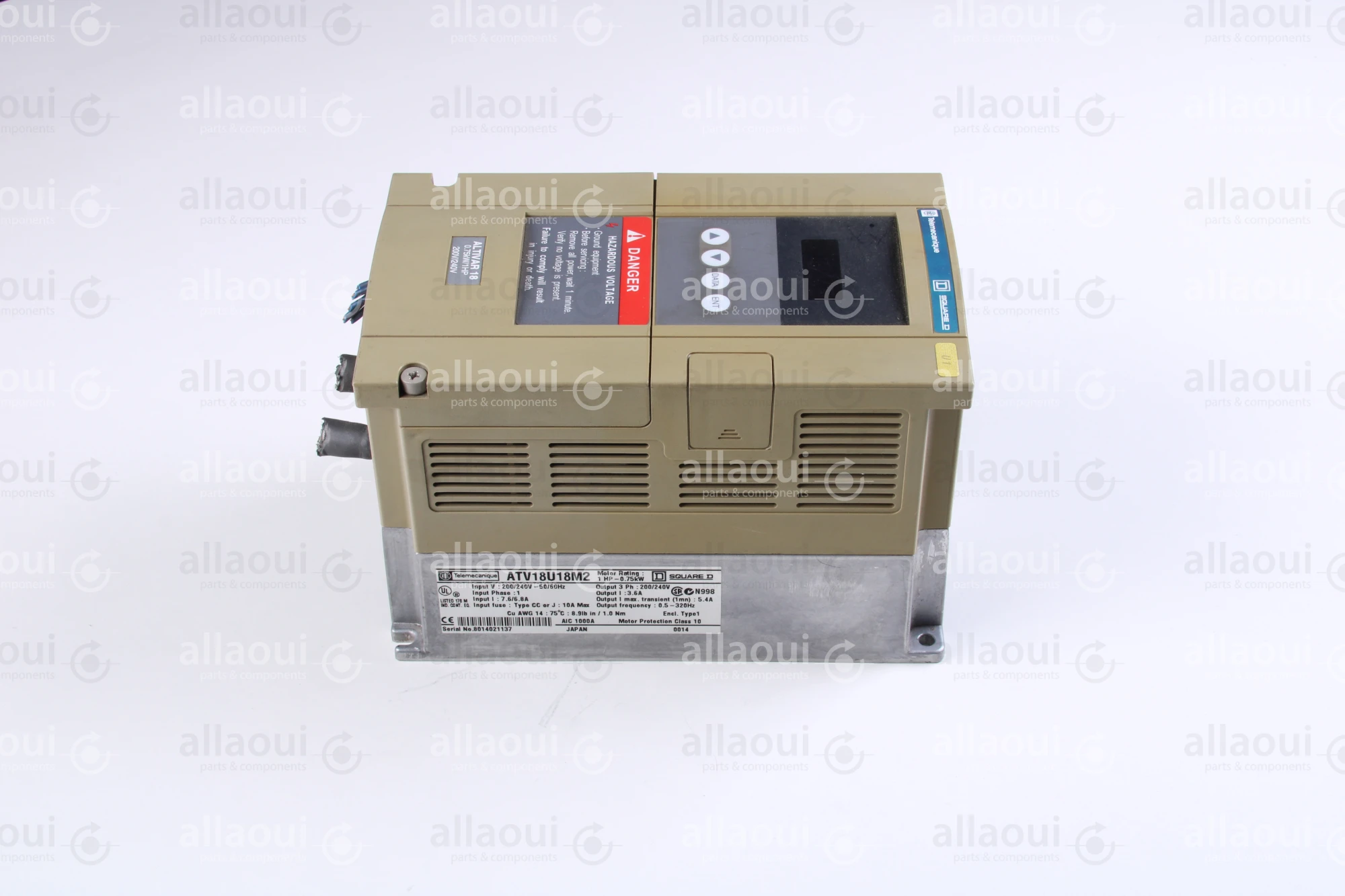 Telemecanique Frequency Inverter ATV18U18M2