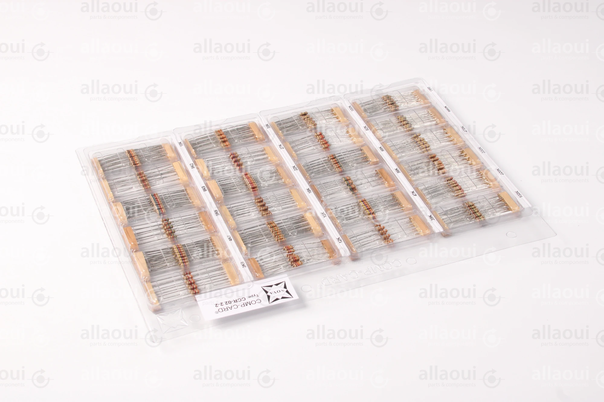 Nova Comp-Card Carbon Film Resistors CCR-02 2-2