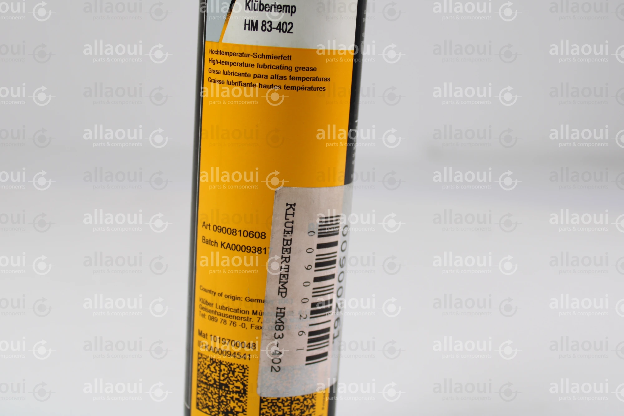 Klüber High-temperature Long-term Lubricating Greases HM-83-402