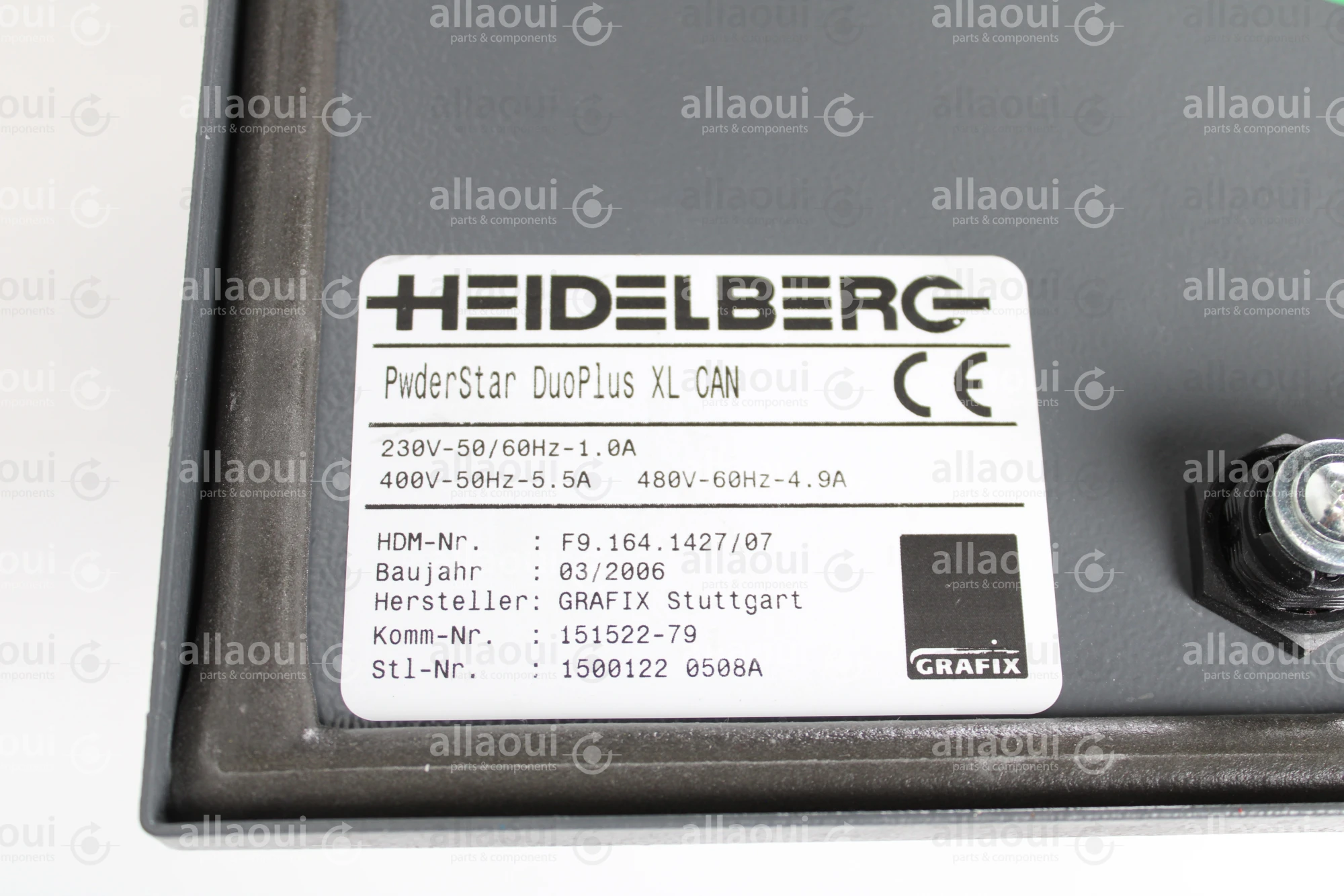 Eltosch Grafix PowderStar DuoPlus XL CAN F9.164.1427/07