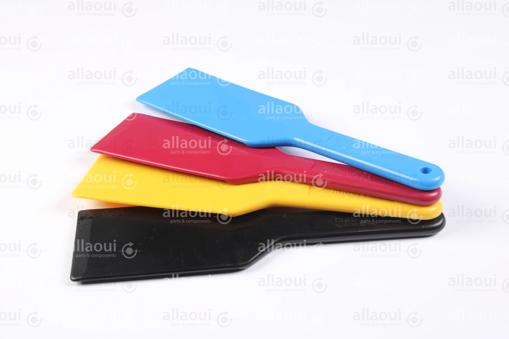 Huber group Plastic Ink Knives set ( 4 pieces ) HG 00599