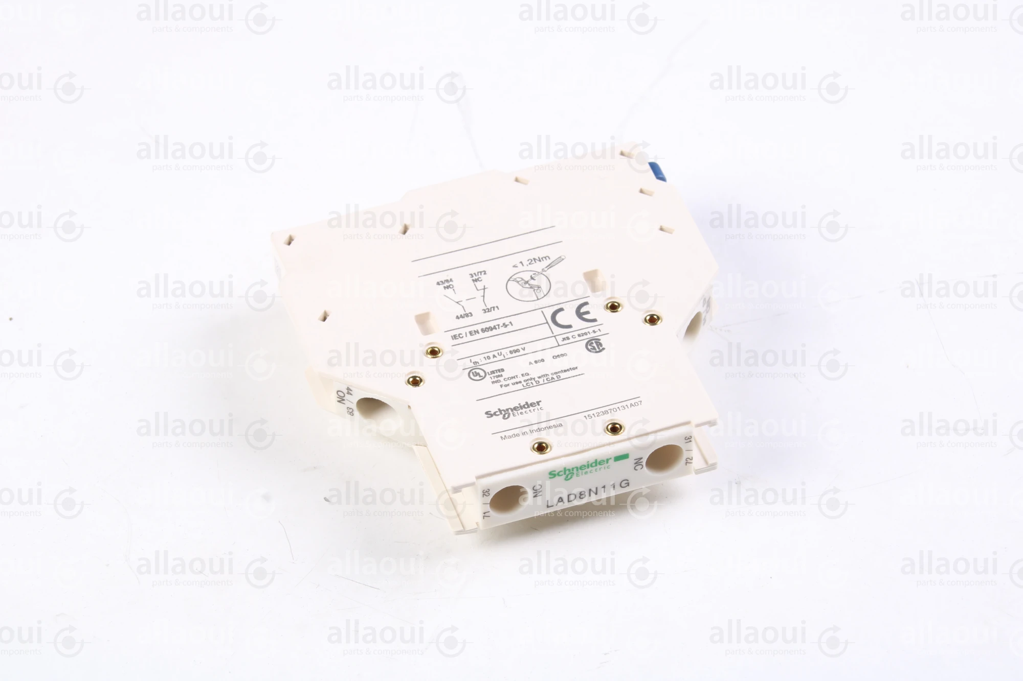 Schneider Electric Lateral Contact Block LAD8N11G