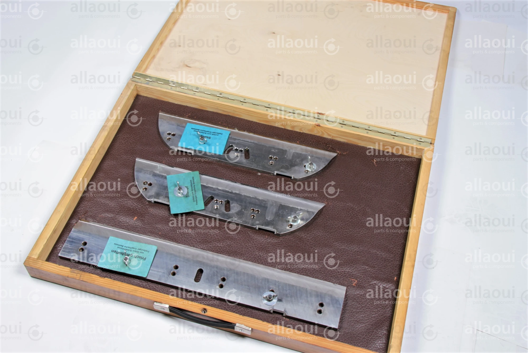 Müller Martini Orbit Knife Set incl. Box Orbit Messerset